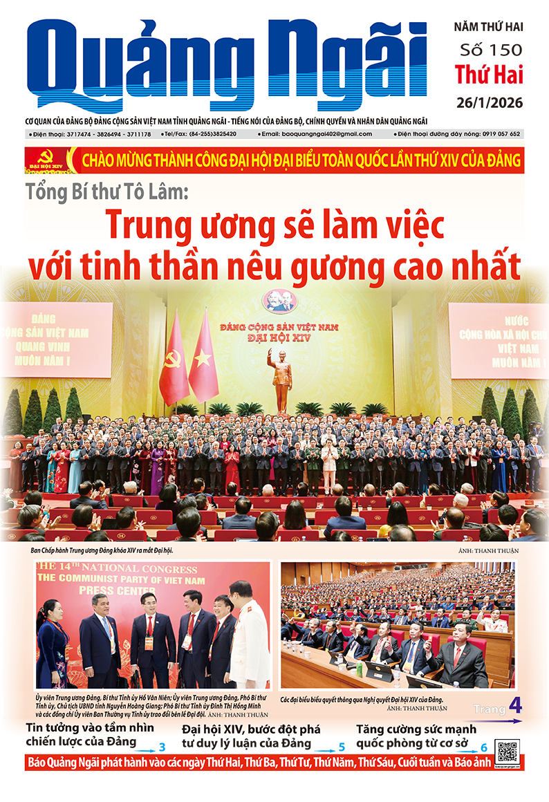 Số báo 150, ra ngày 26/1/2026