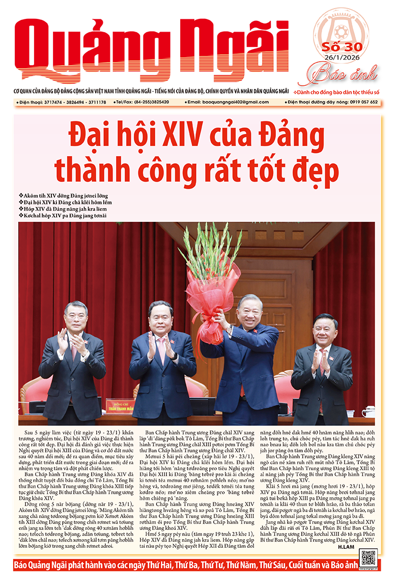 Báo ảnh số 3 , ra ngày 26/1/2026