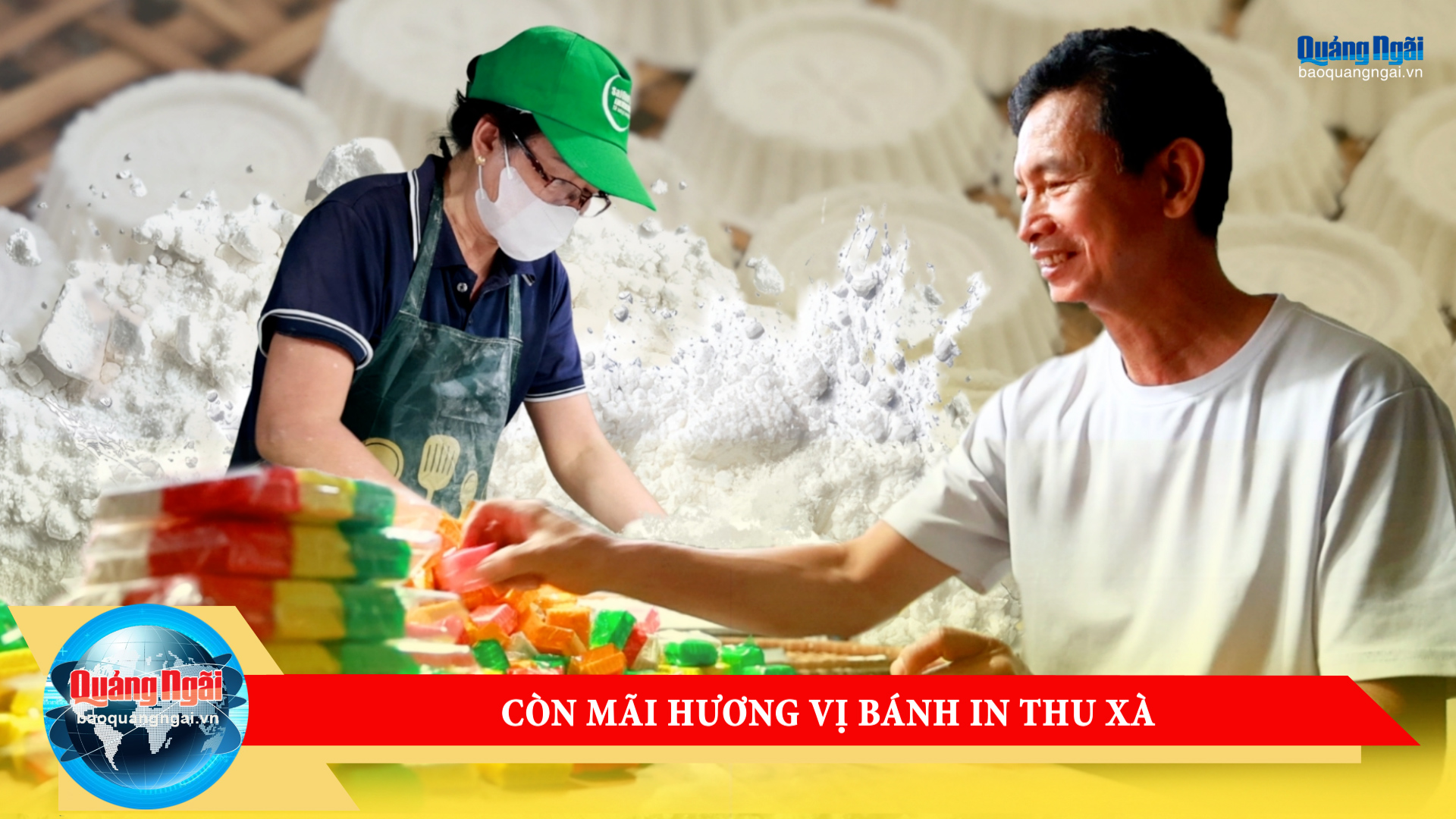 [Video]. Còn mãi hương vị bánh in Thu Xà