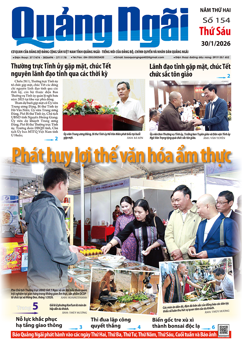 Số báo 154, ra ngày 30/1/2026
