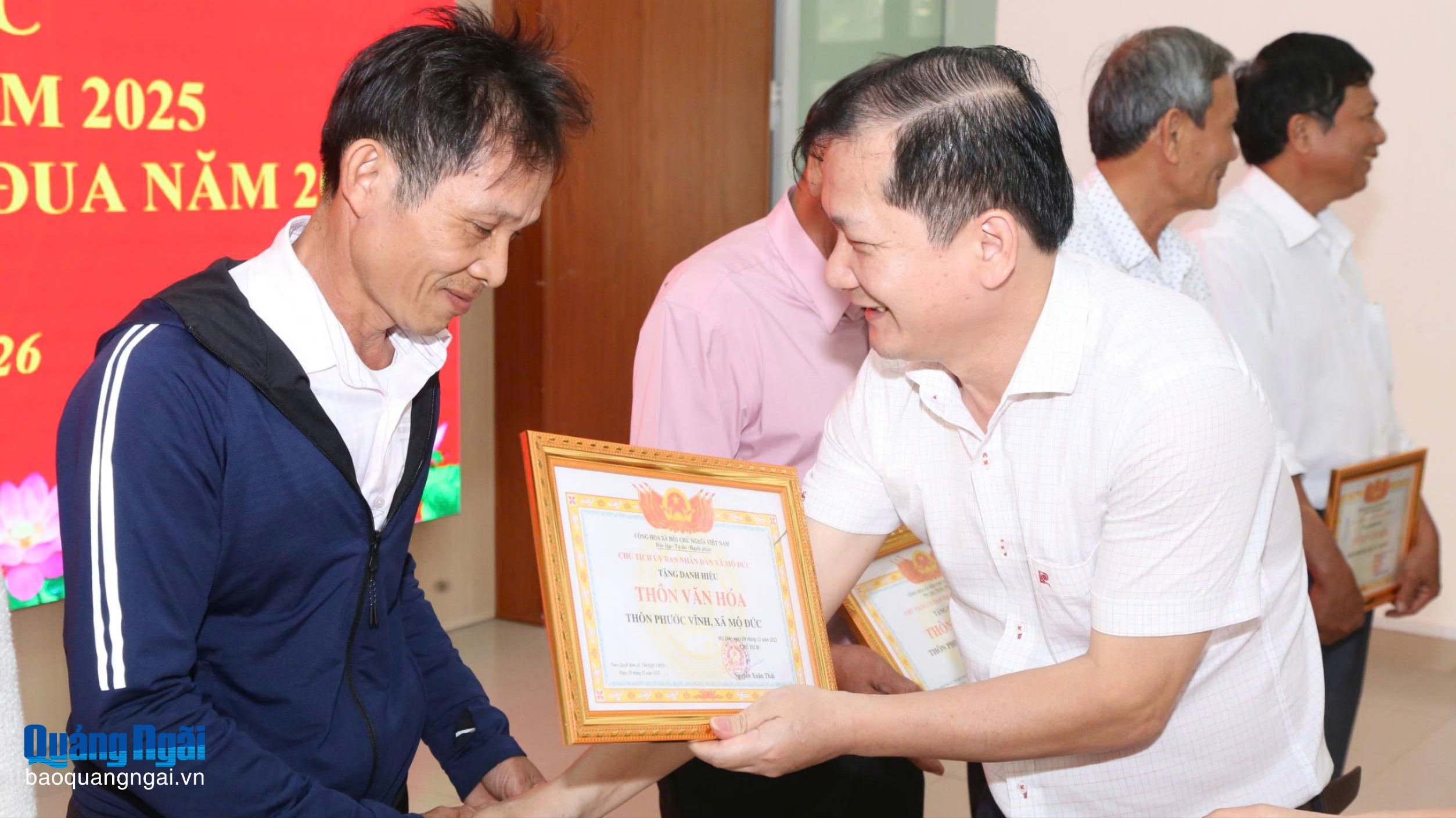 Mộ Đức phát động thi đua năm 2026