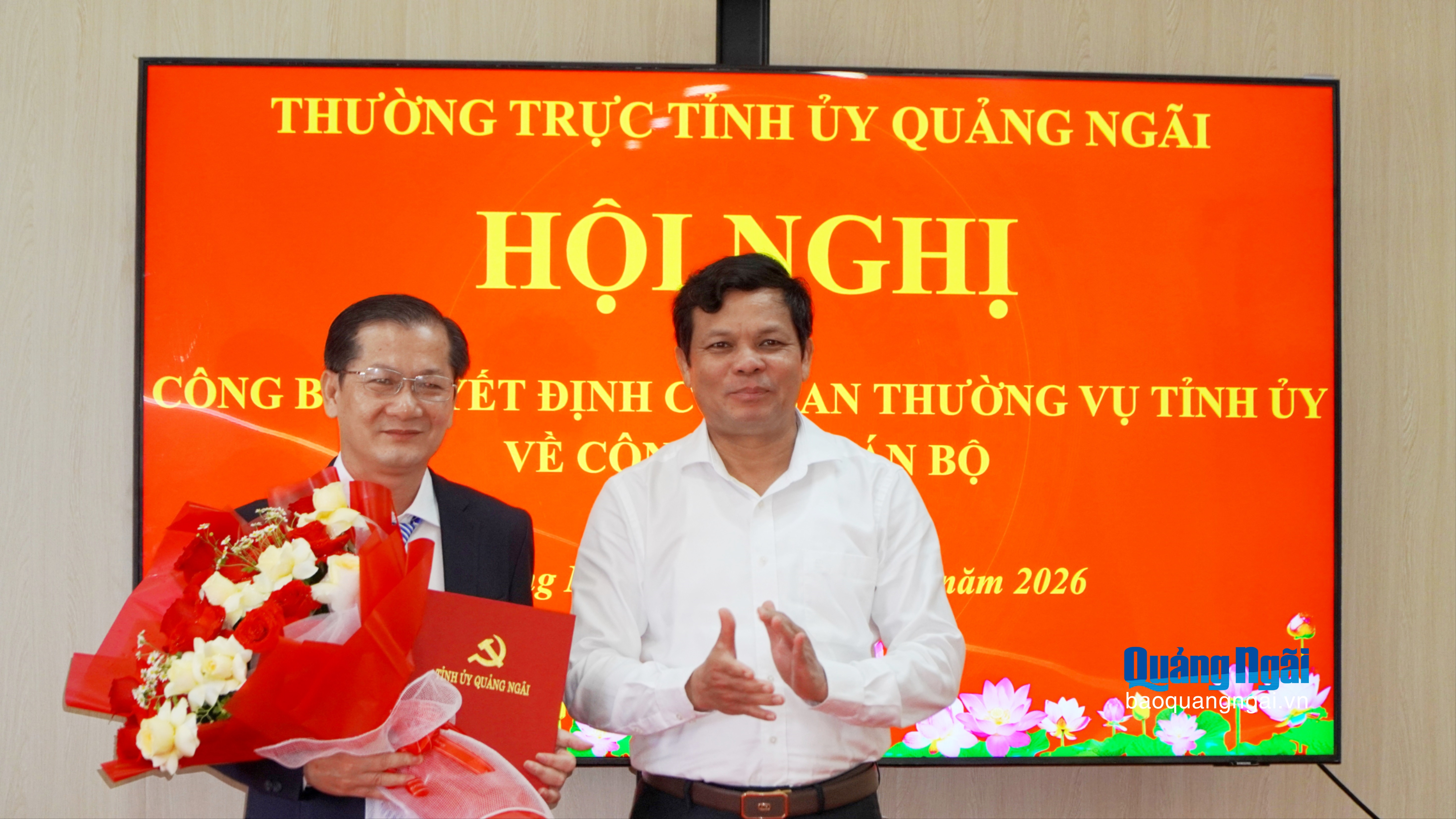 Đồng chí Nguyễn Phú Đức giữ chức Bí thư Đảng ủy xã Mộ Đức