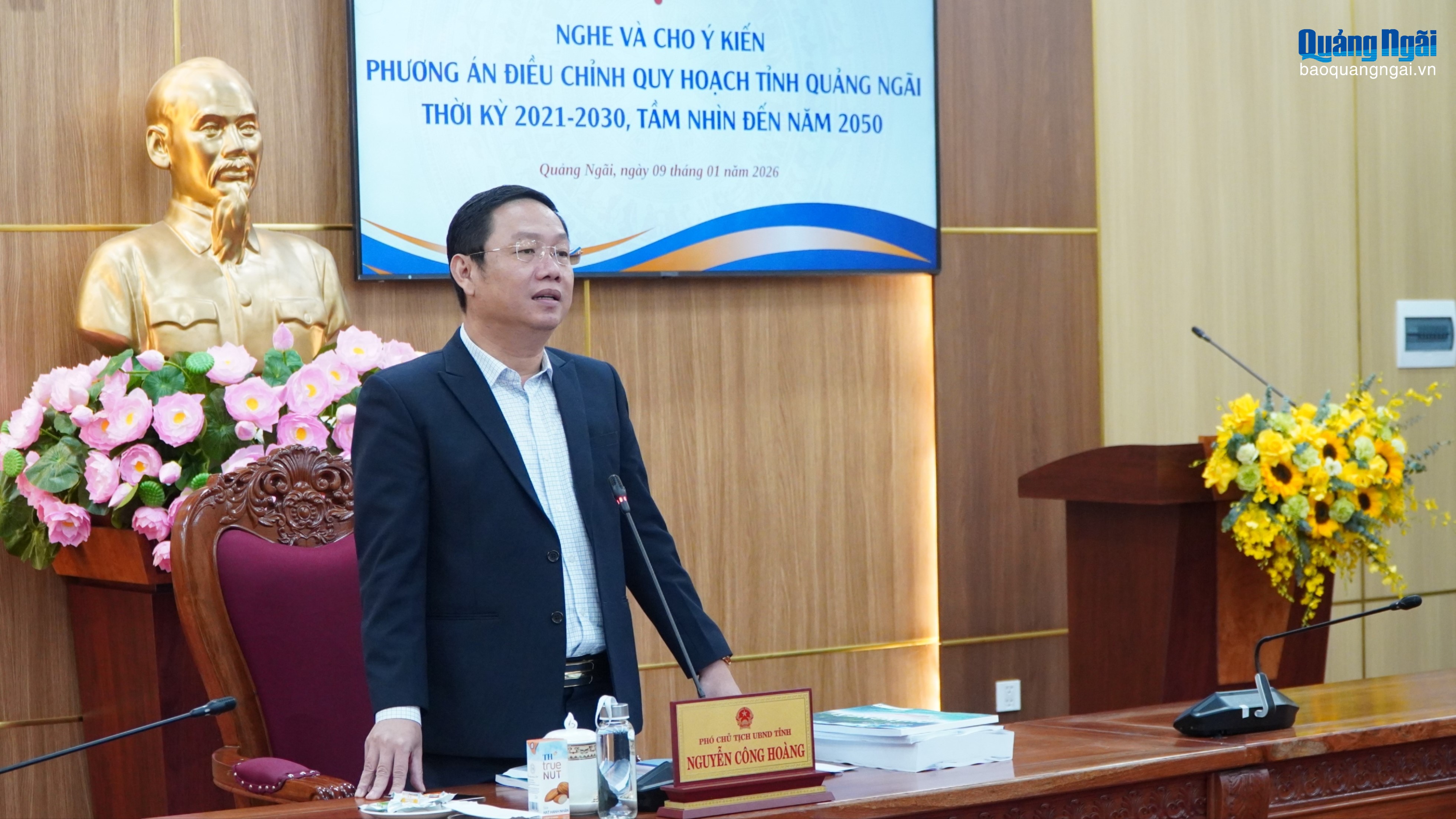 Cho ý kiến điều chỉnh Quy hoạch tỉnh thời kỳ 2021 - 2030, tầm nhìn đến năm 2050