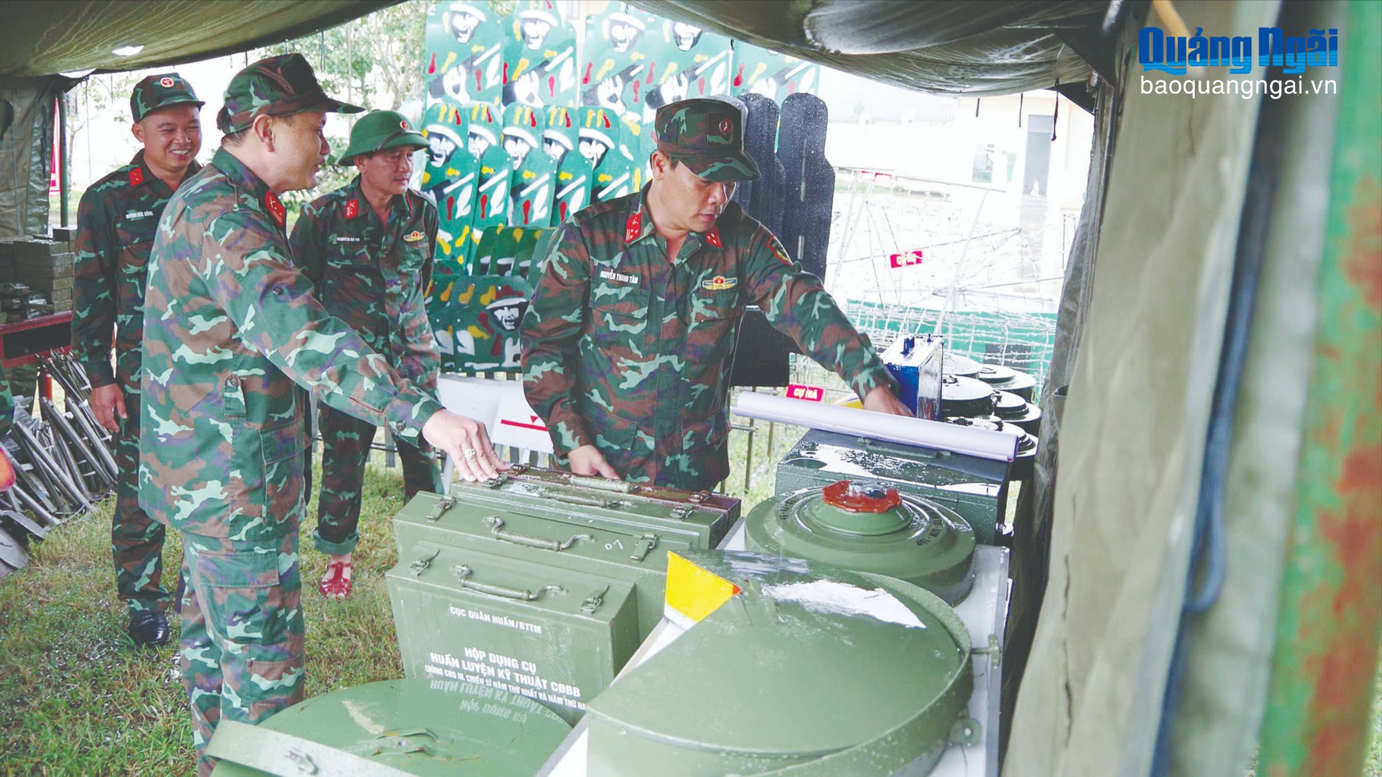 Sẵn sàng cho công tác huấn luyện chiến sĩ mới