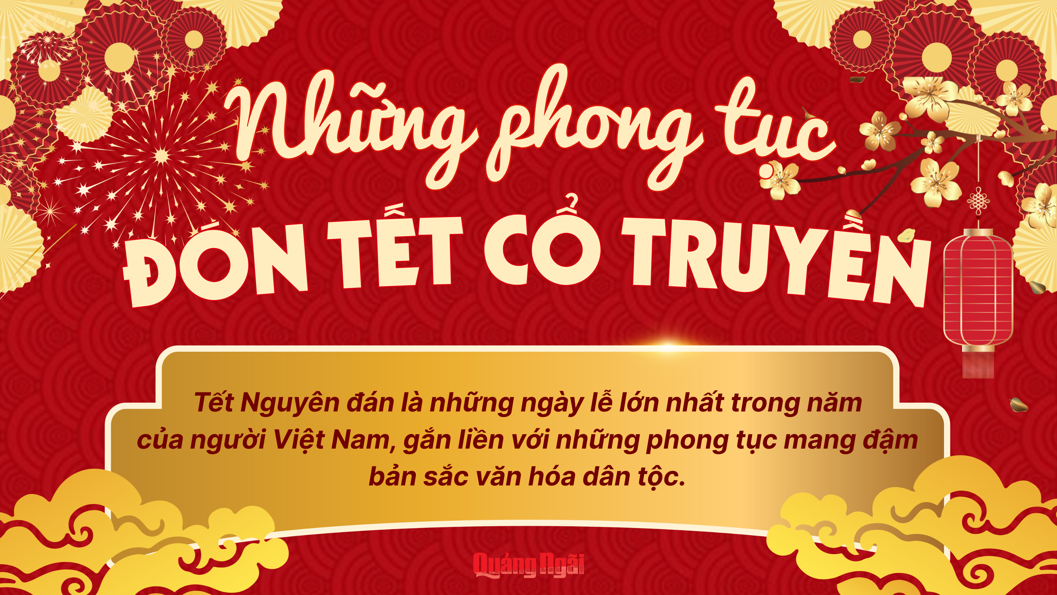[Infographic]. Những phong tục đón Tết cổ truyền