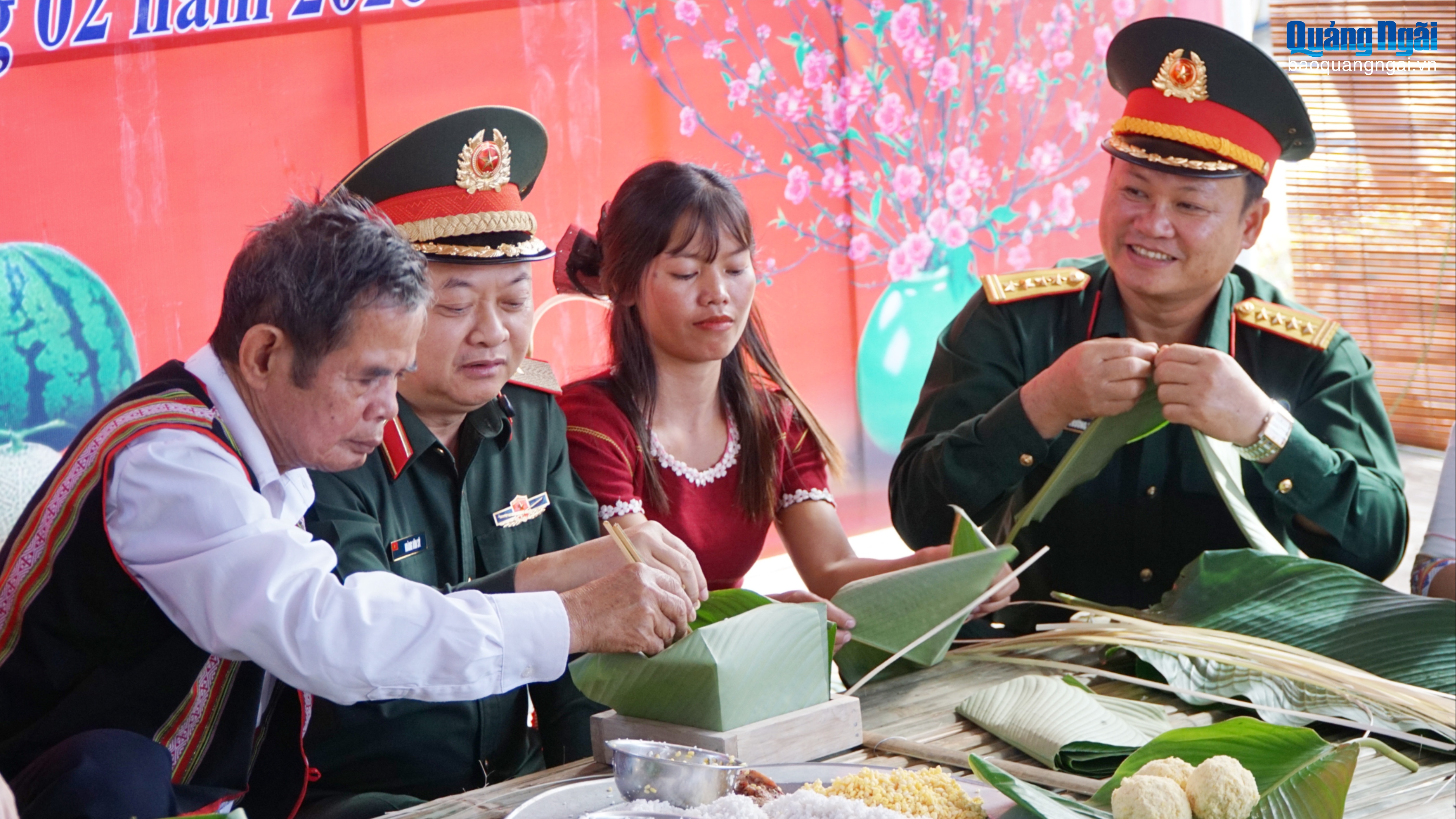 Mang tết đến với người dân xã biên giới Mô Rai