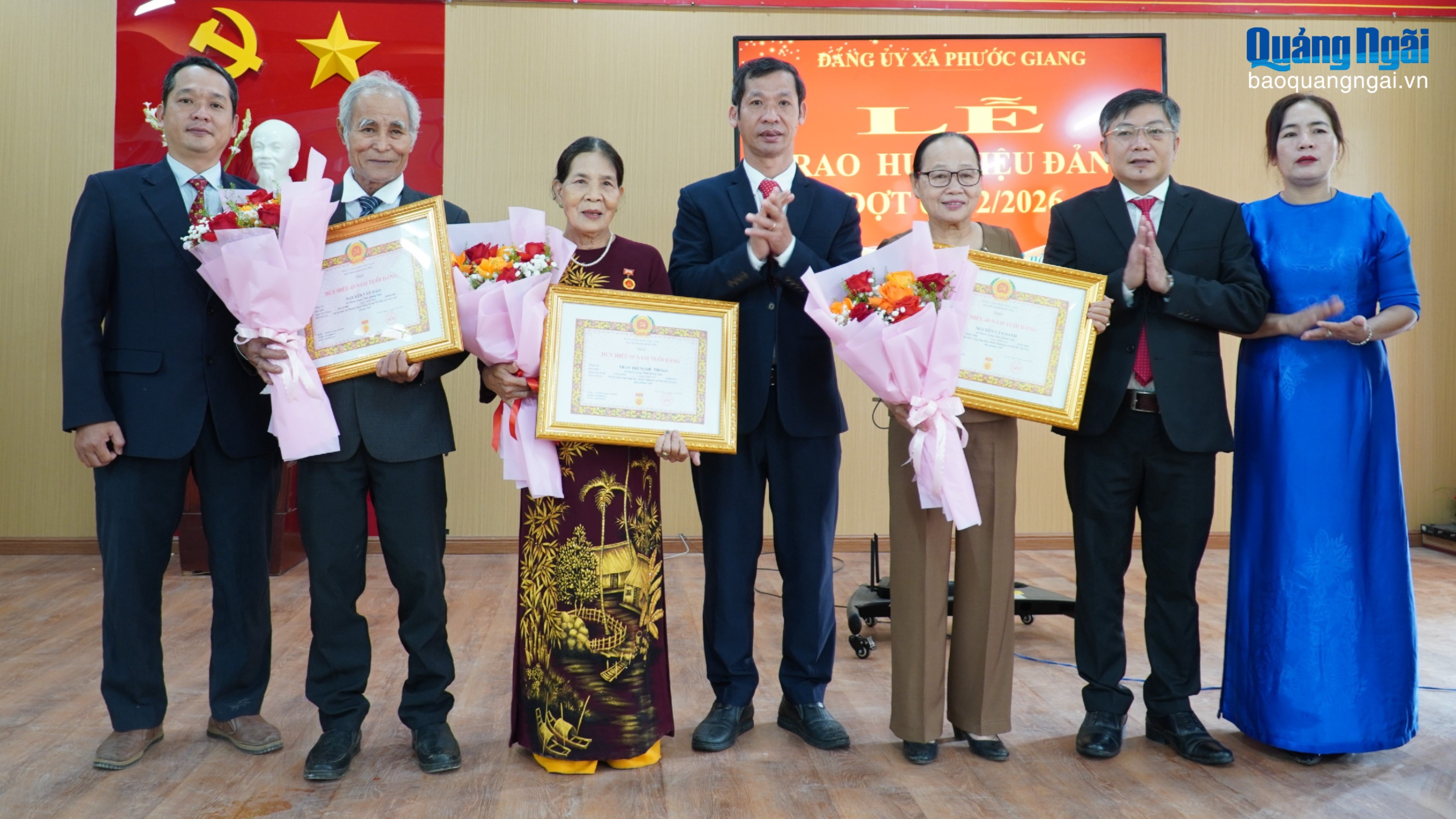 Xã Phước Giang tổ chức các hoạt động chào mừng kỷ niệm 96 năm Ngày thành lập Đảng