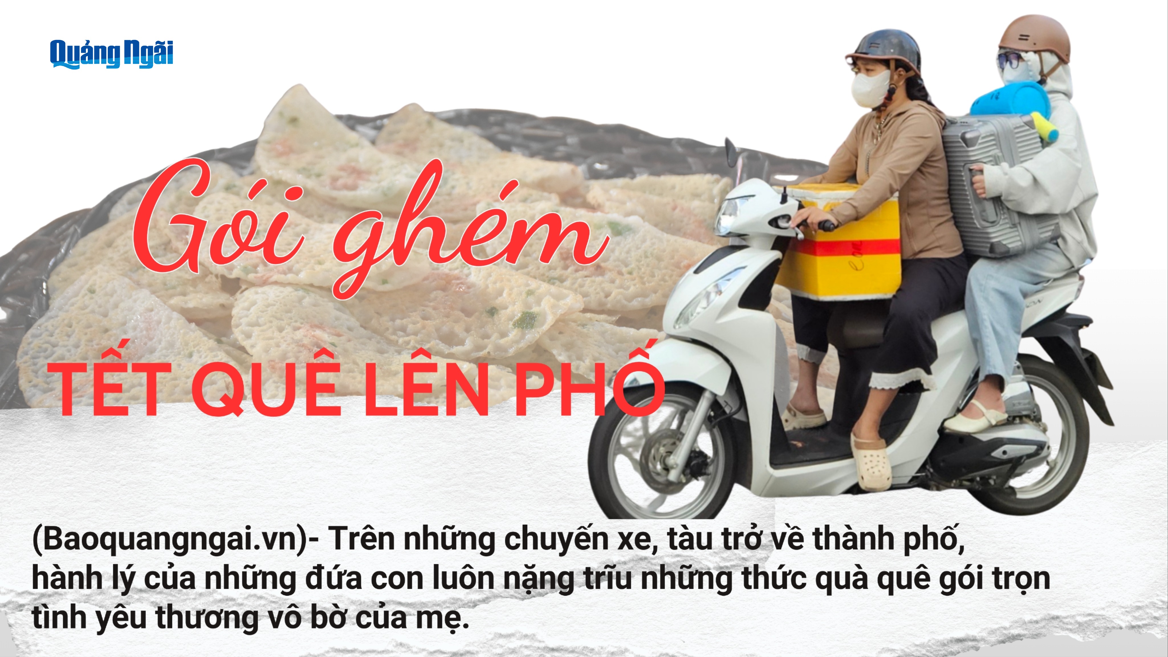 Gói ghém Tết quê lên phố