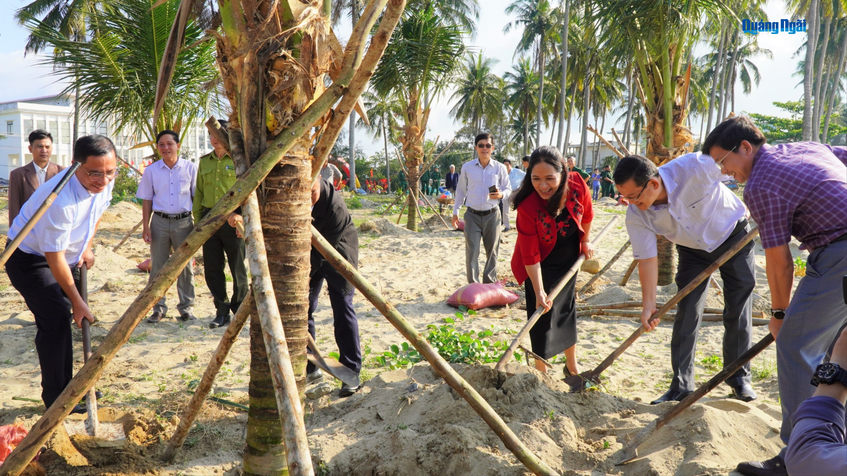 Tịnh Khê phát động Tết trồng cây “Đời đời nhớ ơn Bác Hồ”