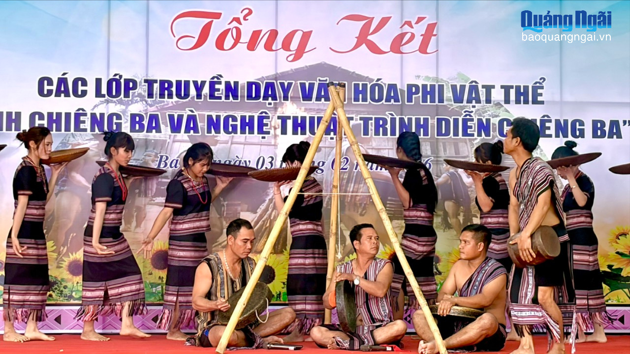 Bảo tồn nghệ thuật chiêng ba