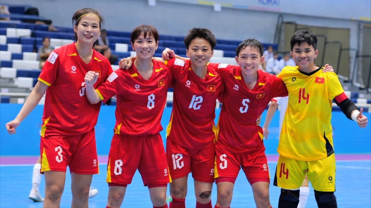 Đội tuyển futsal nữ Việt Nam đối đầu Thái Lan