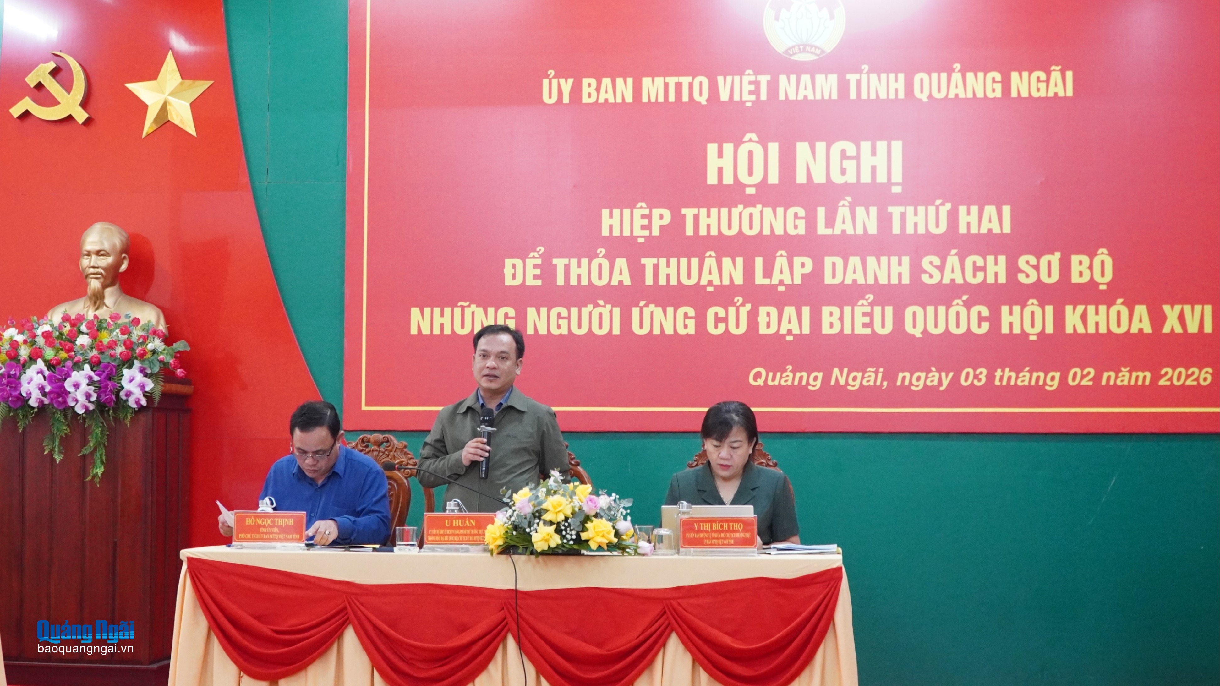 Hiệp thương thống nhất danh sách sơ bộ 17 người ứng cử đại biểu Quốc hội khóa XVI
