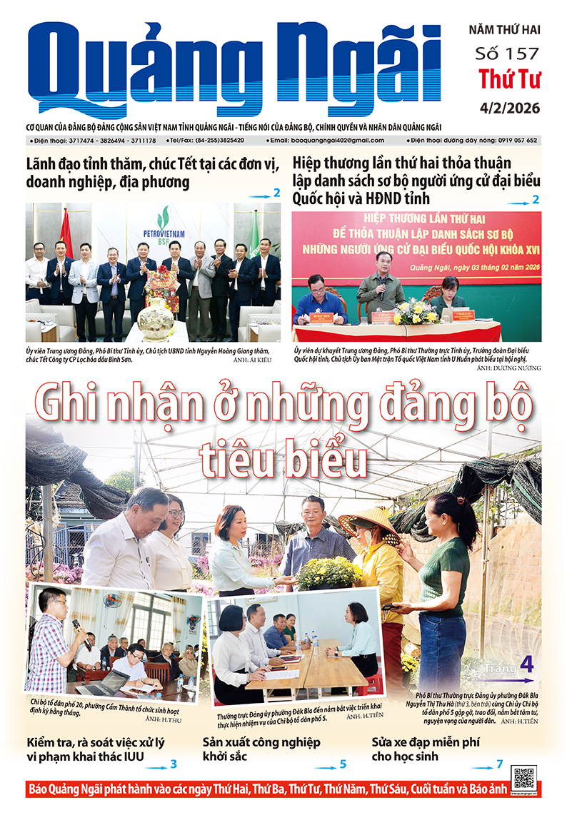 Số báo 157, ra ngày 4/2/2026