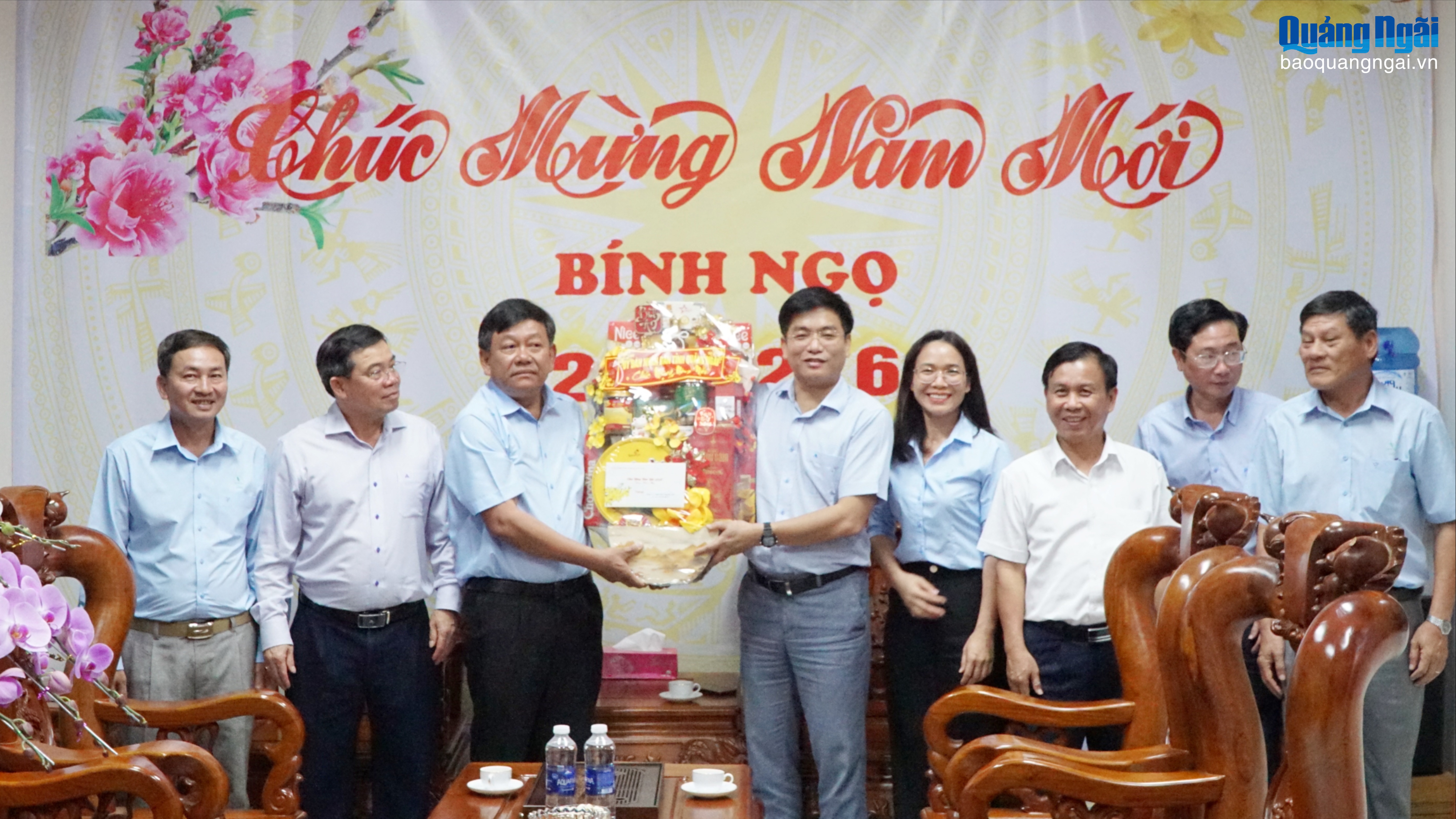 Phó Chủ tịch UBND tỉnh Đỗ Tâm Hiển thăm, chúc Tết các doanh nghiệp