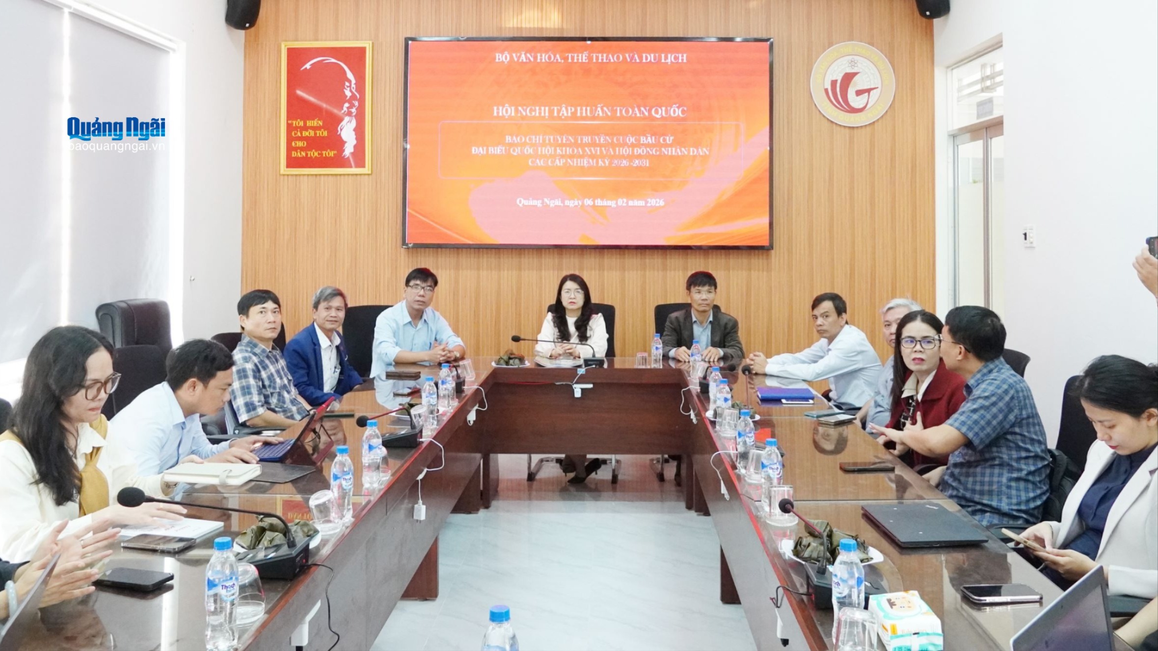 Tập huấn công tác tuyên truyền bầu cử đại biểu Quốc hội và HĐND các cấp