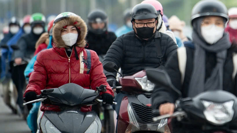 Quảng Ngãi chuyển lạnh trên diện rộng, vùng núi cao xuất hiện rét đậm