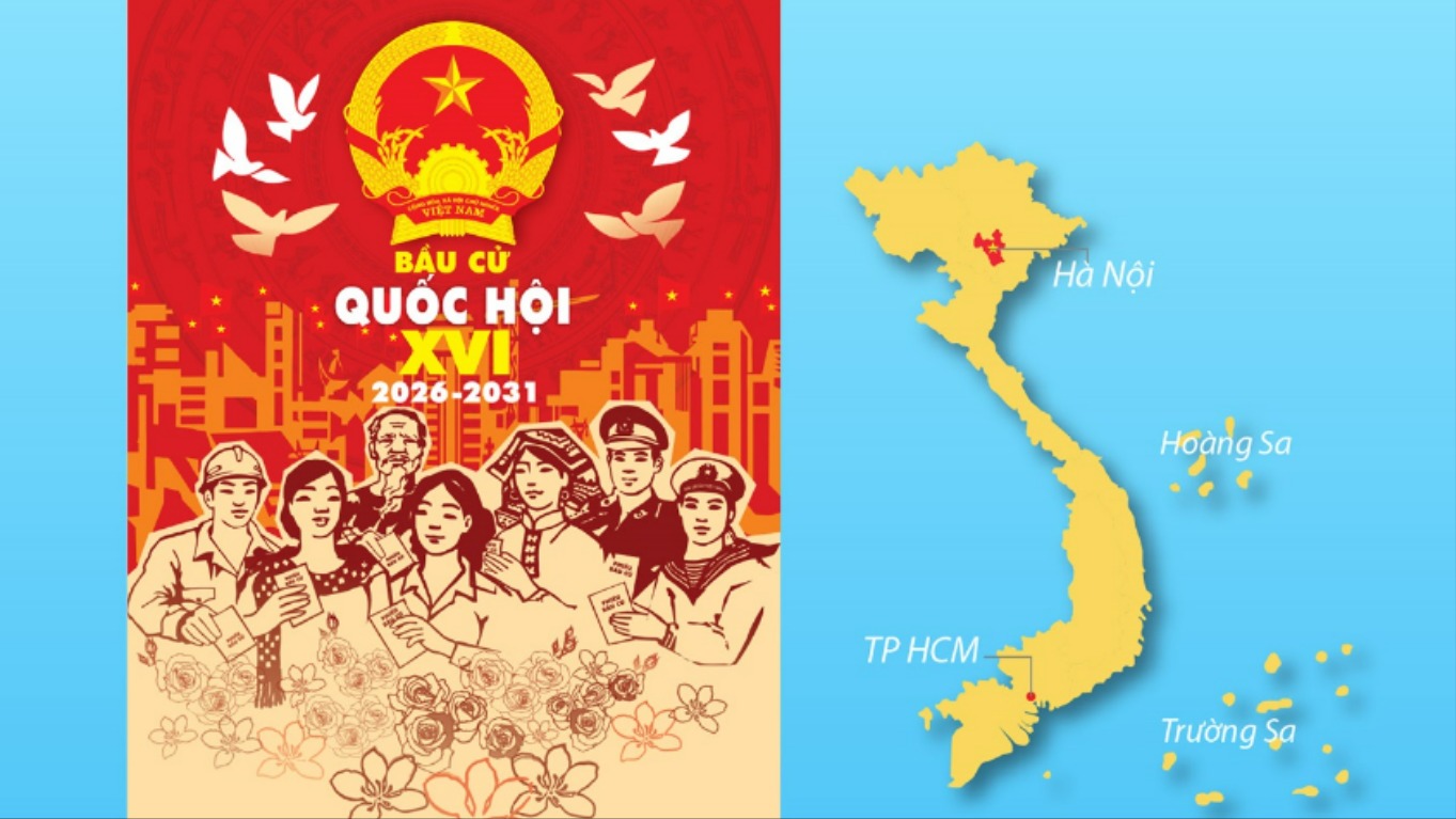 [Infographic]. Bầu cử đại biểu Quốc hội và đại biểu HĐND: Dự báo thời tiết trên cả nước ngày Chủ nhật - 15/3/2026