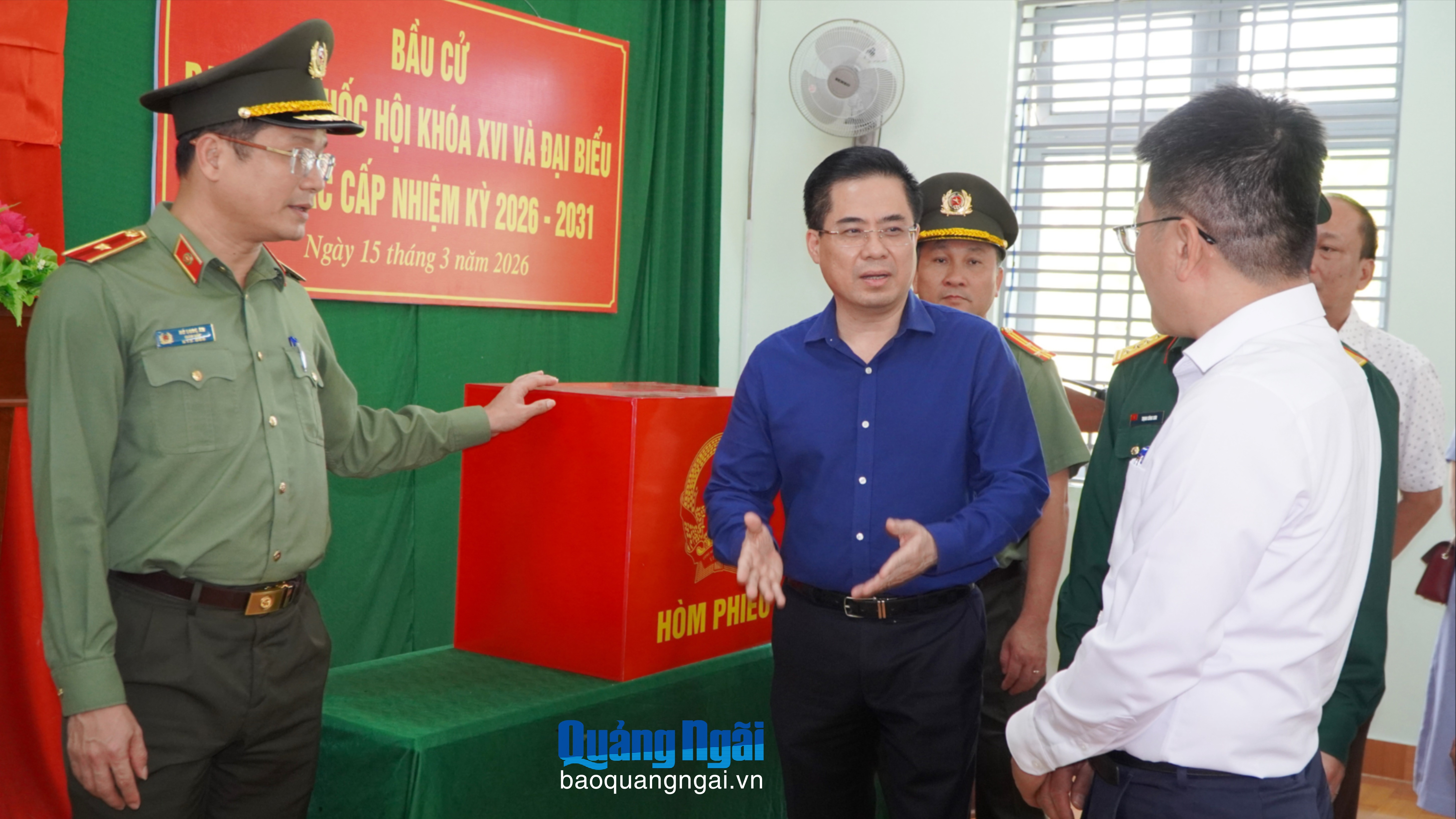 Đảm bảo an toàn tuyệt đối cho cuộc bầu cử