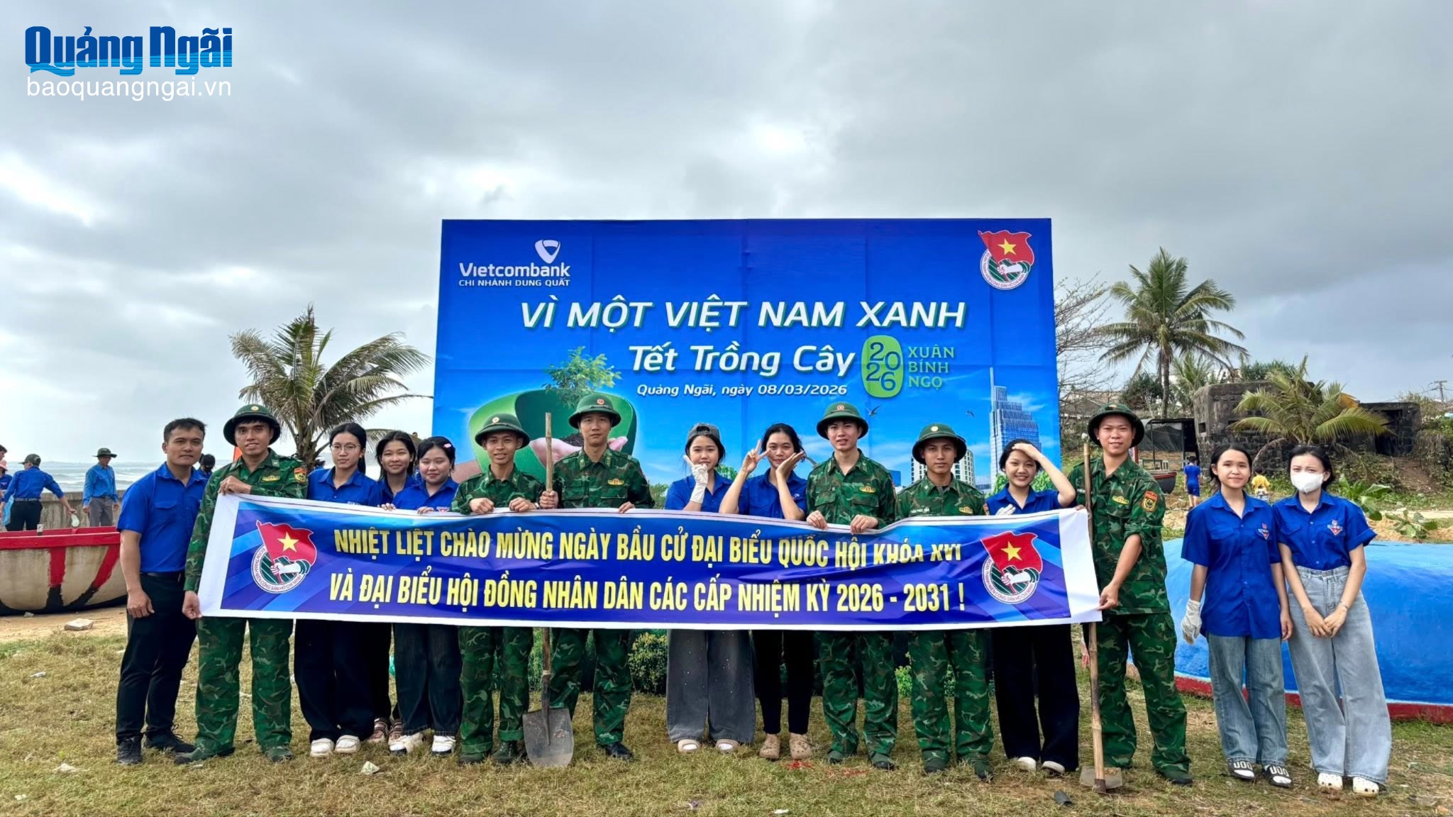 Tuổi trẻ biên phòng với Tháng Thanh niên