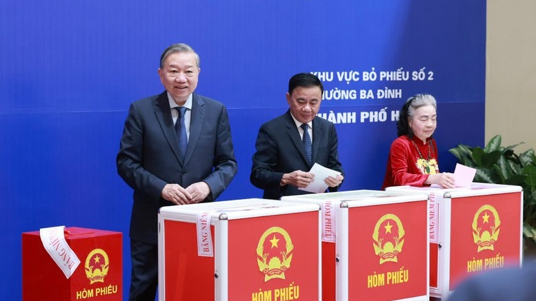 Đến 16 giờ ngày 15/3, hơn 93% cử tri cả nước đã đi bỏ phiếu