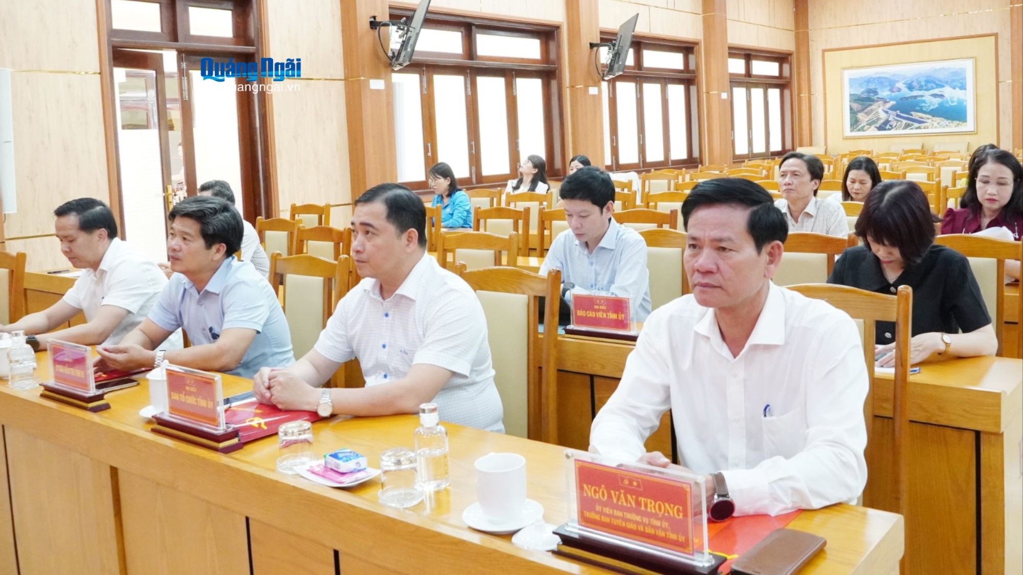 Hội nghị Báo cáo viên Tỉnh ủy tháng 3/2026