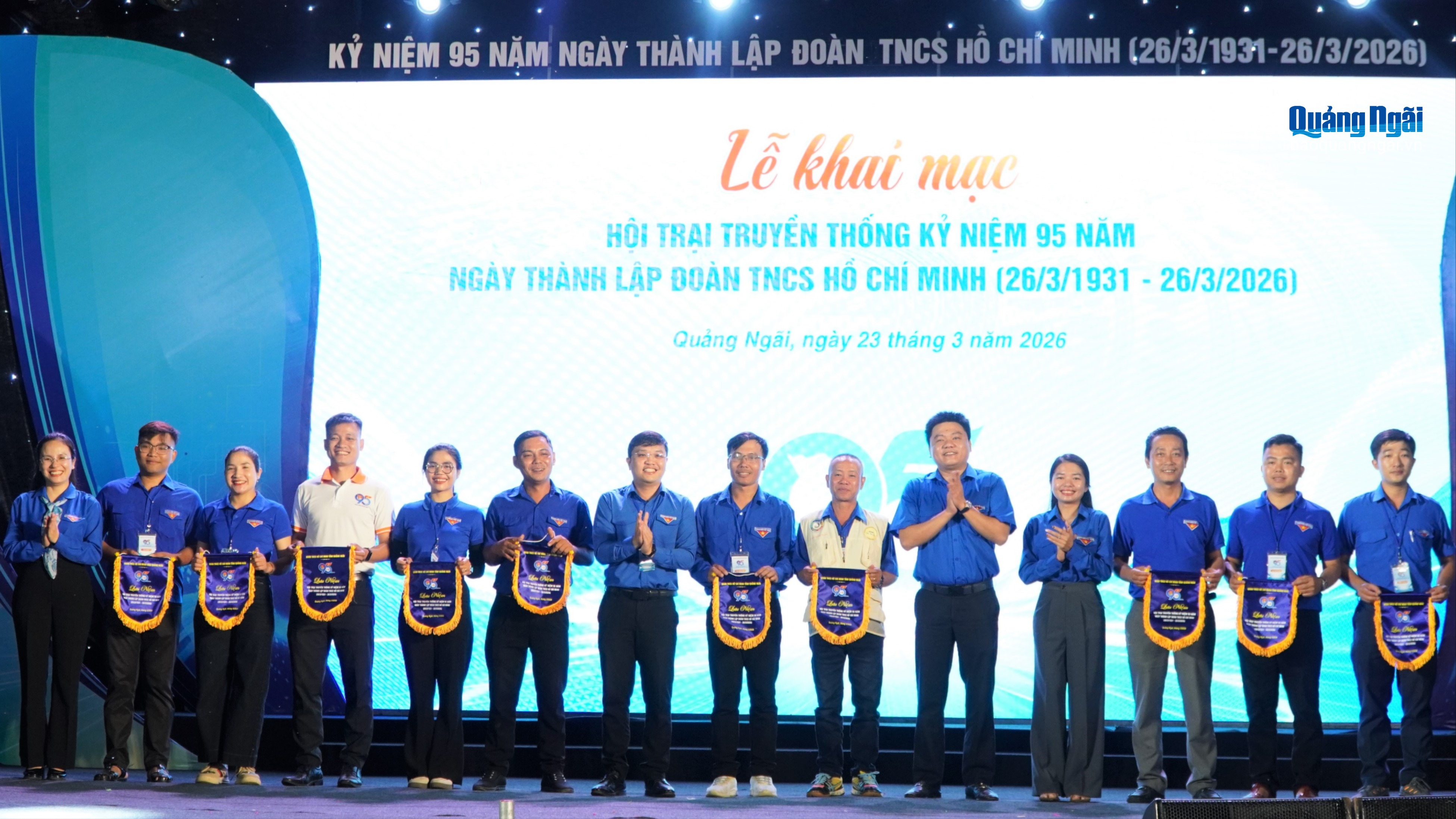 Khai mạc Hội trại truyền thống kỷ niệm 95 năm Ngày thành lập Đoàn TNCS Hồ Chí Minh