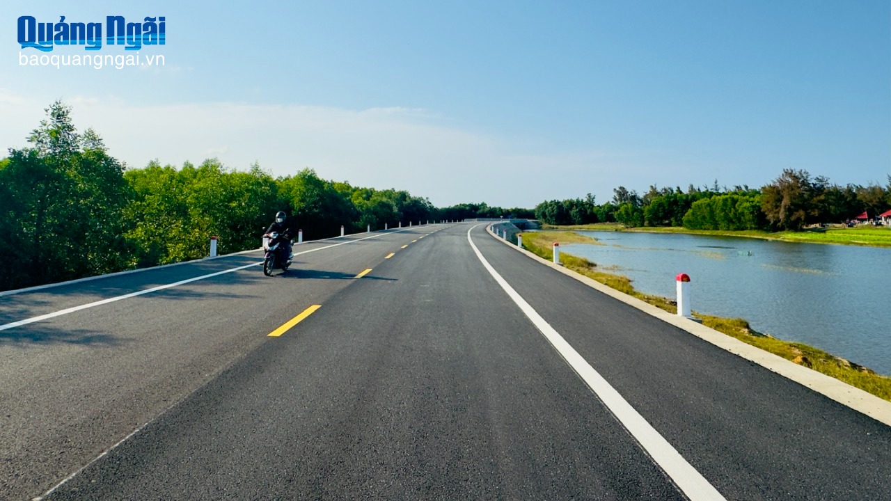 Diện mạo mới tuyến đường ven biển