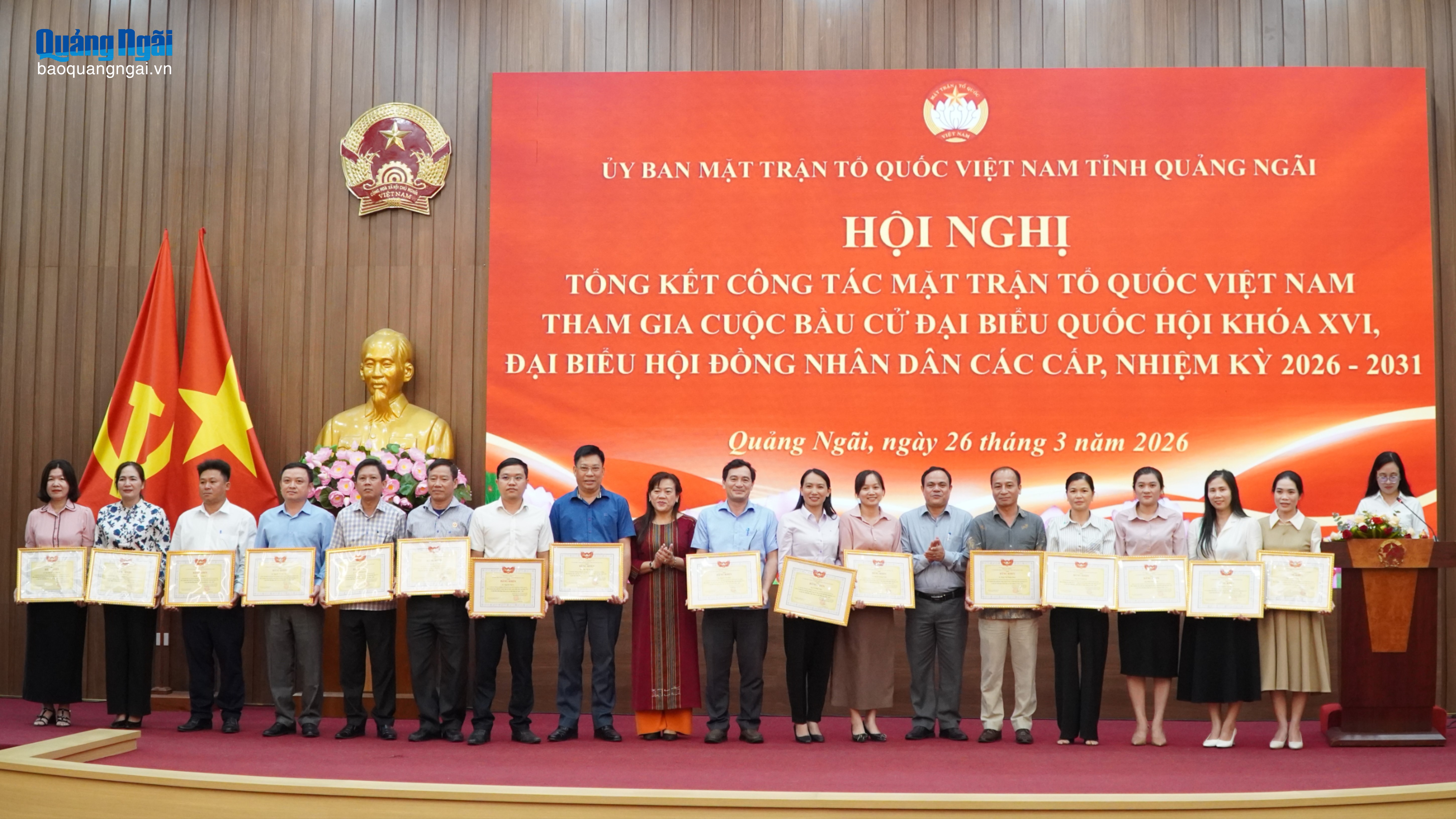 Phát huy vai trò nòng cốt của Mặt trận, góp phần tổ chức thành công cuộc bầu cử