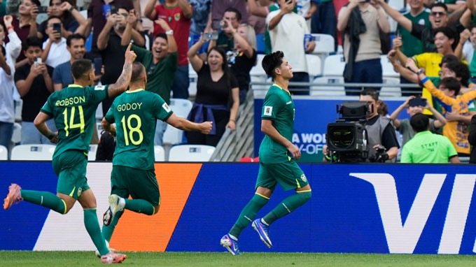 Bolivia tranh vé đi World Cup 2026 với Iraq