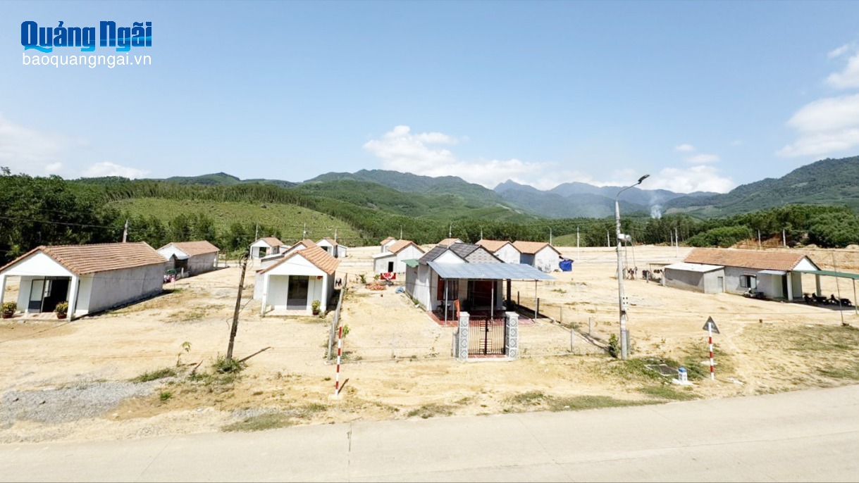 Mầm xanh ở khu tái định cư