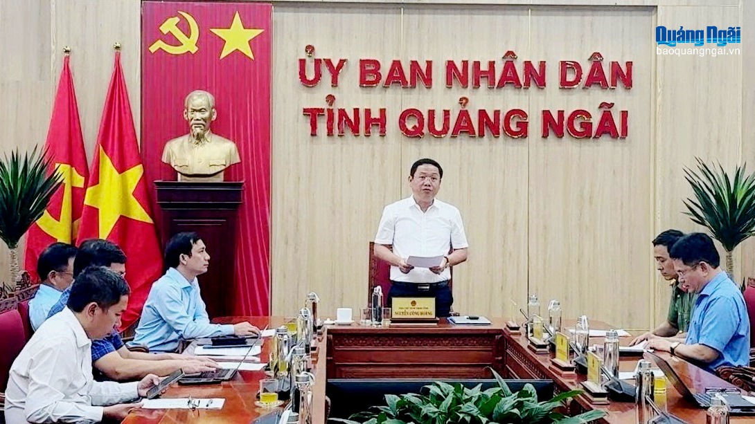 Quảng Ngãi cam kết thực hiện nhiệm vụ dự án đường sắt quốc gia đảm bảo tiến độ