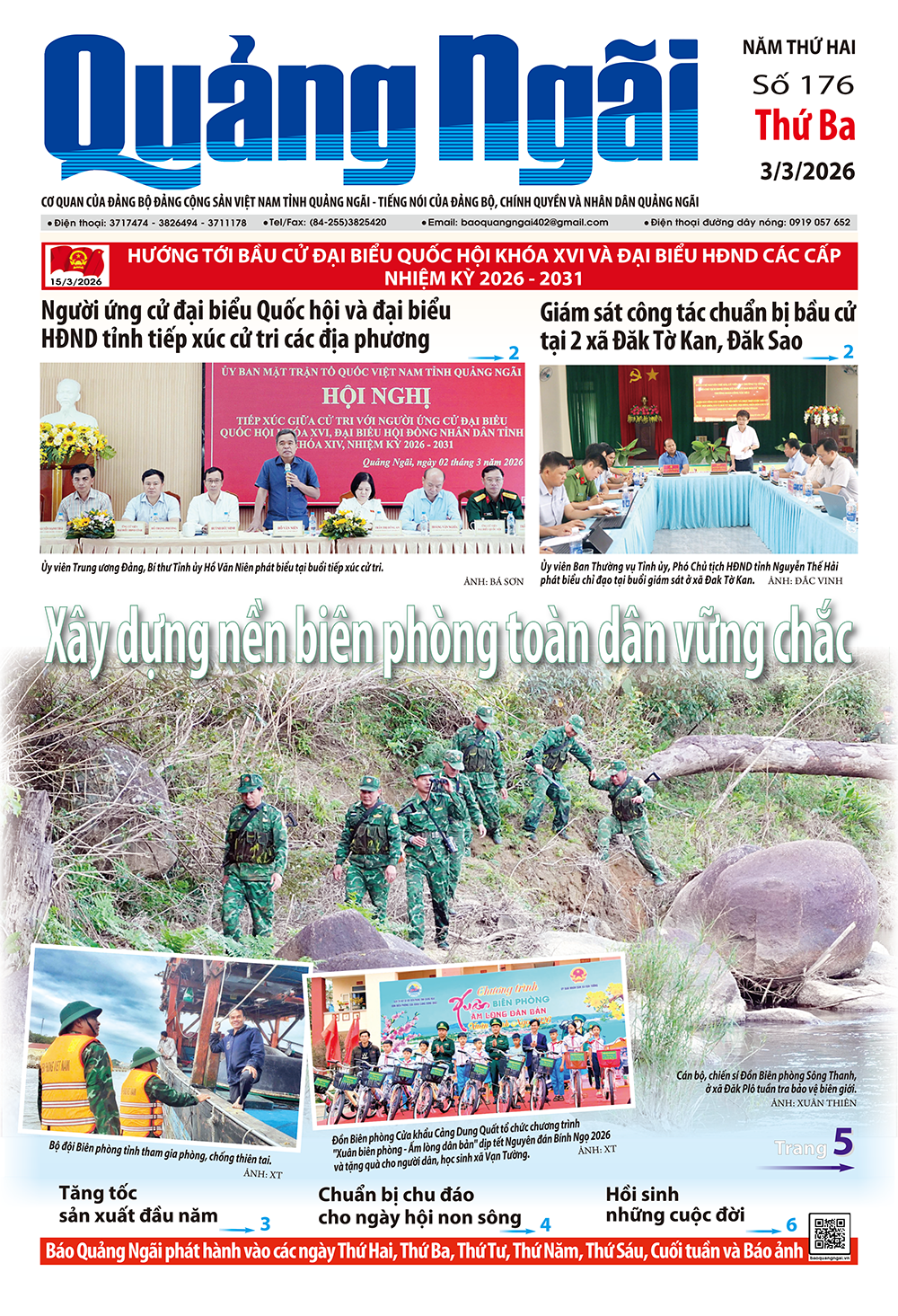 Số báo 176, ra ngày 3/3/2026