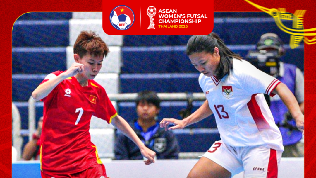 Đội tuyển futsal nữ Việt Nam giành huy chương đồng giải Đông Nam Á