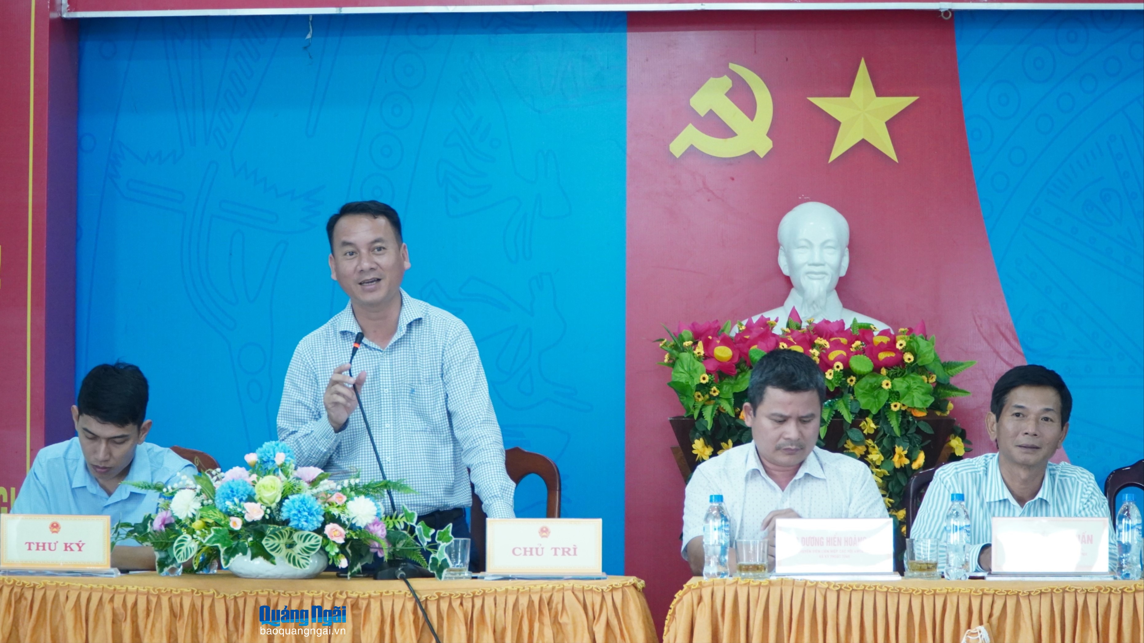 Người ứng cử đại biểu HĐND tỉnh tiếp xúc cử tri xã An Phú