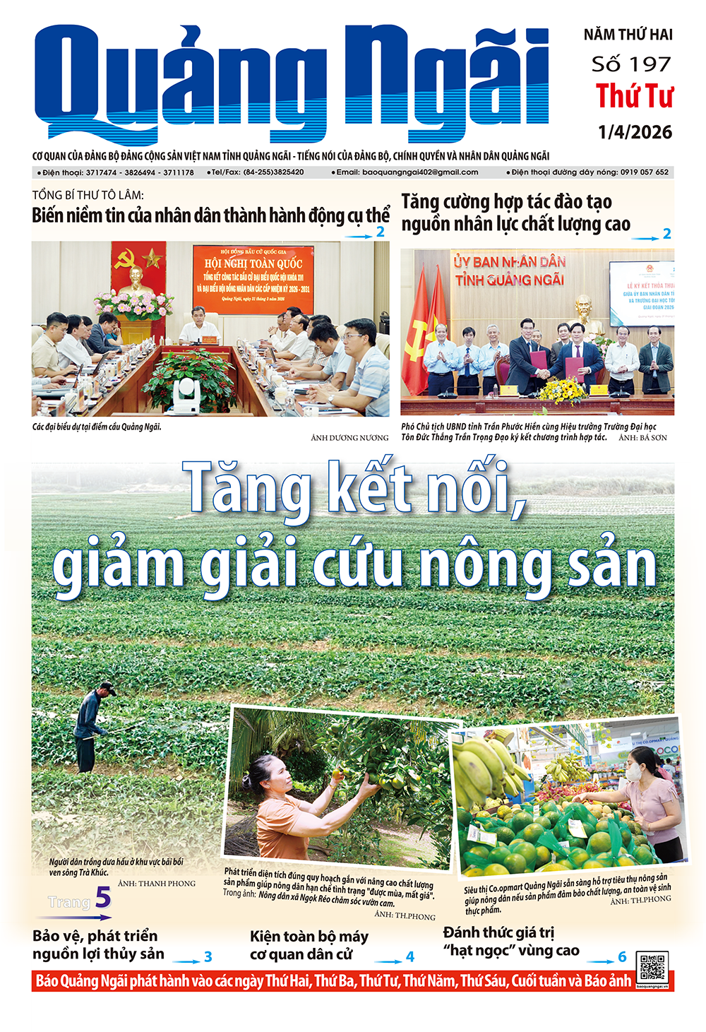 Số báo 197, ra ngày 1/4/2026