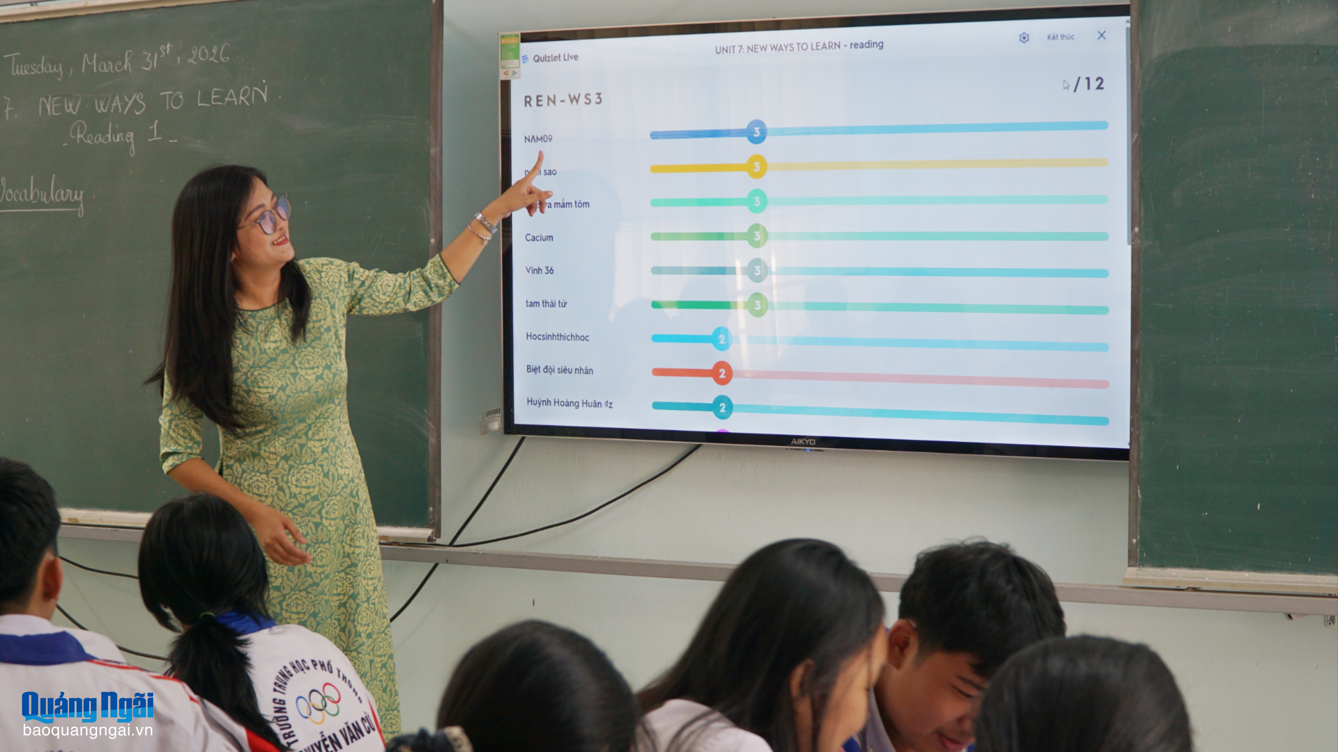 Số hóa bài giảng để nâng cao chất lượng dạy học