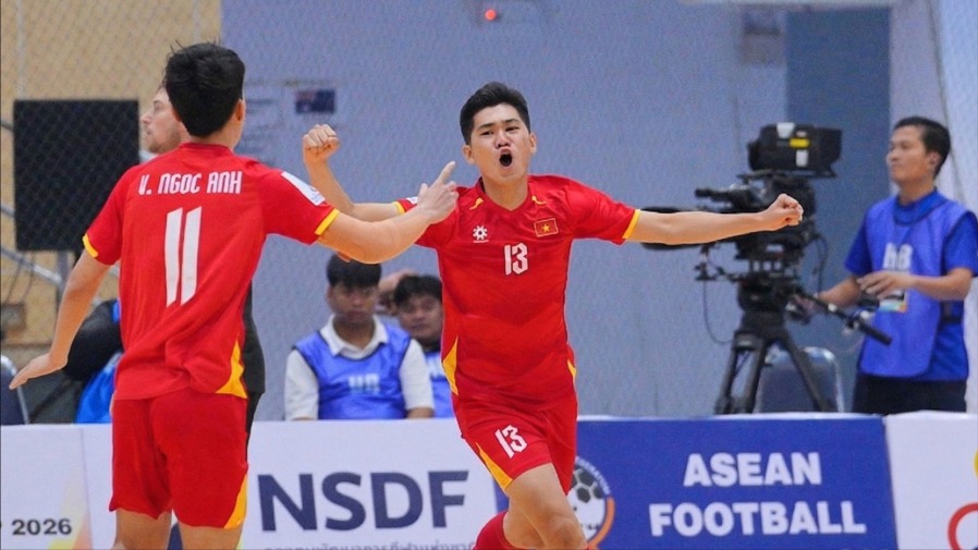 Đội tuyển futsal Việt Nam giành huy chương đồng Giải vô địch Đông Nam Á
