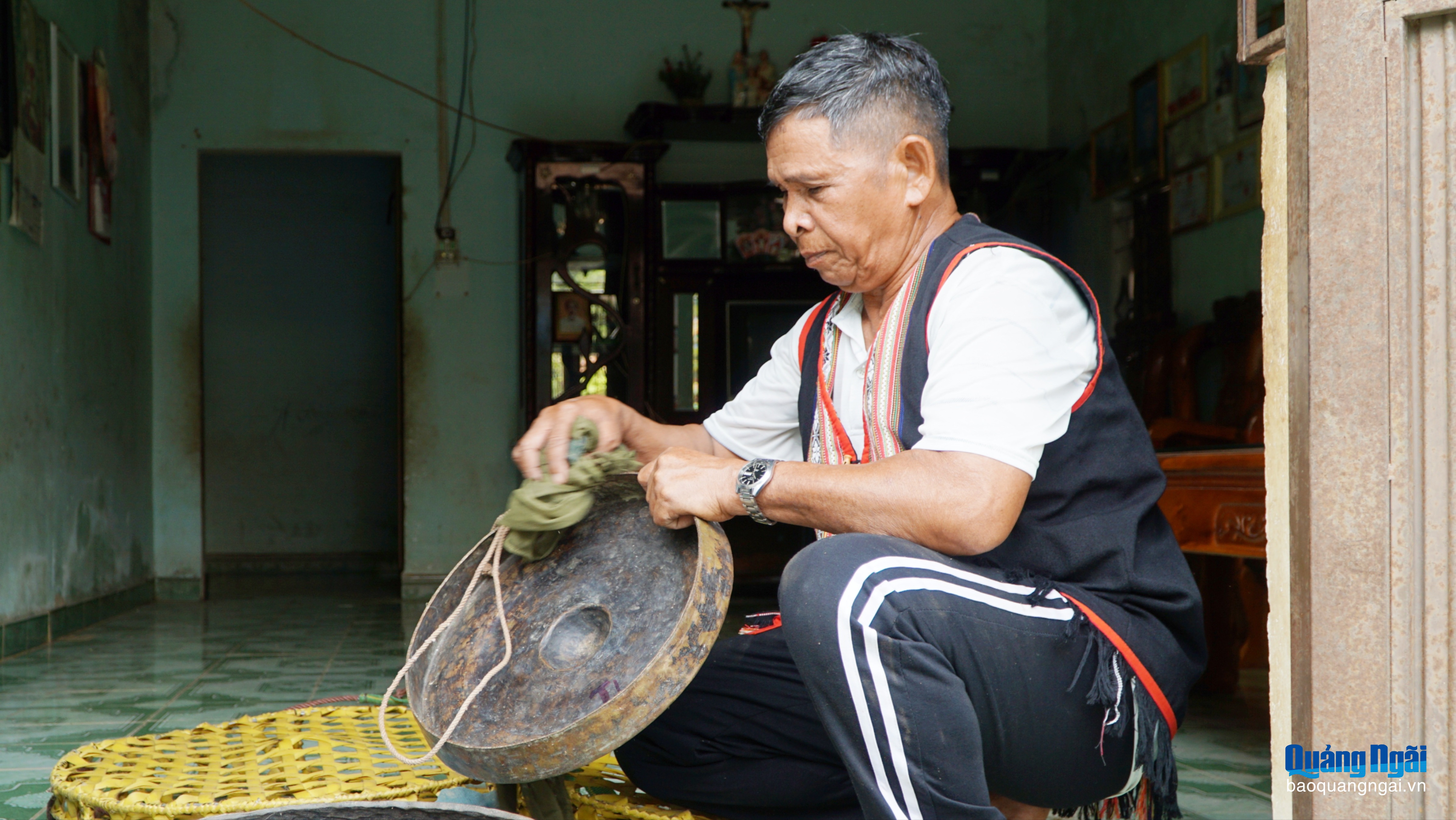 Tâm huyết trao truyền tiếng chiêng cho thế hệ trẻ