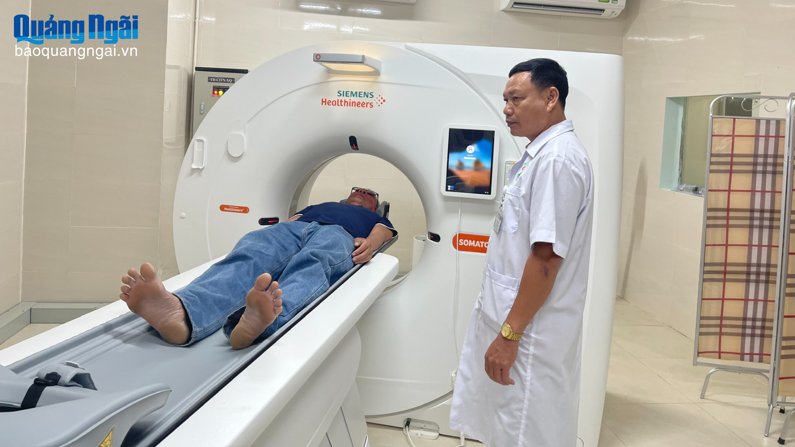 Chăm sóc y tế cho người dân đặc khu Lý Sơn