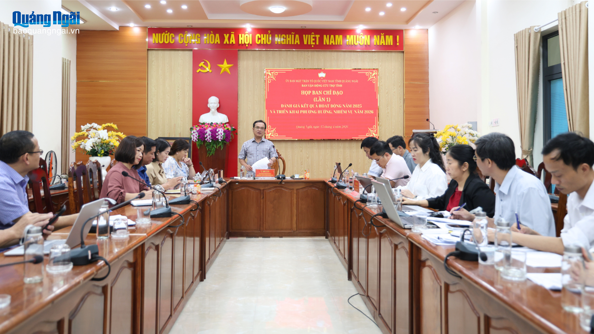 Bảo đảm hiệu quả công tác vận động, cứu trợ