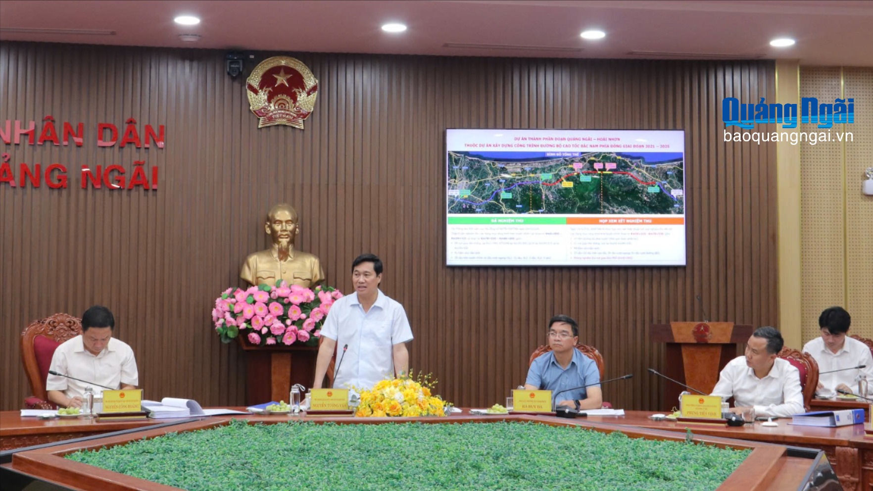 Xem xét chấp thuận kết quả nghiệm thu cao tốc Quảng Ngãi - Hoài Nhơn