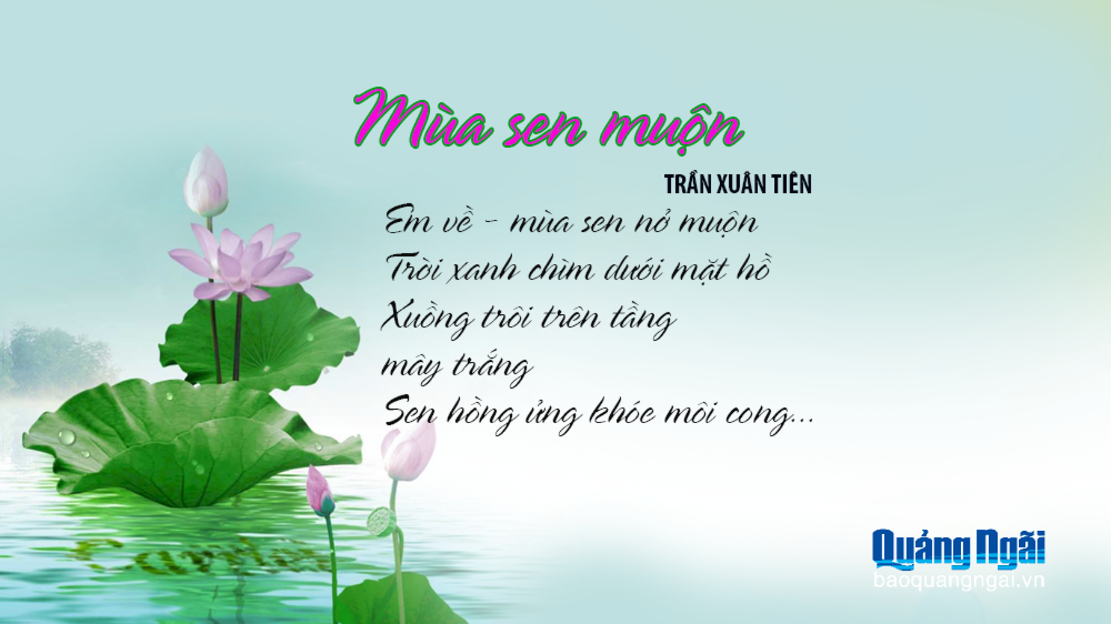 Mùa sen muộn