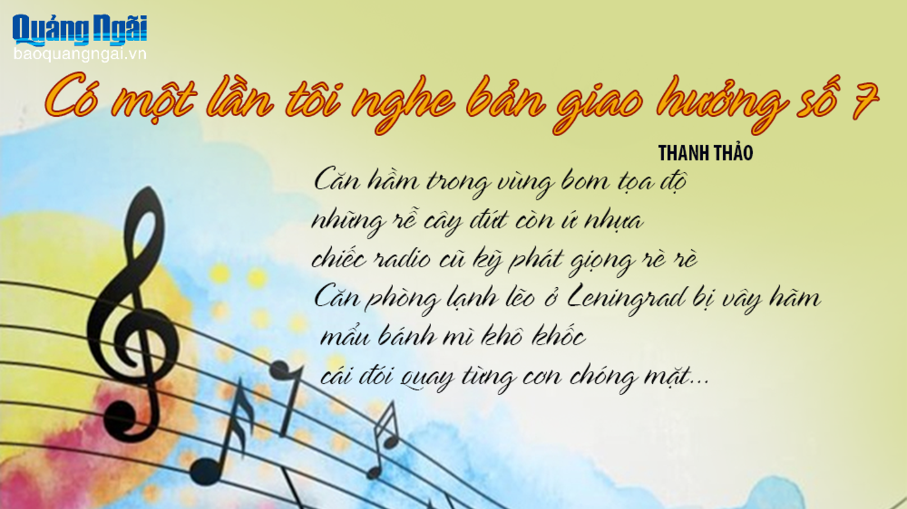 Có một lần tôi nghe bản giao hưởng số 7