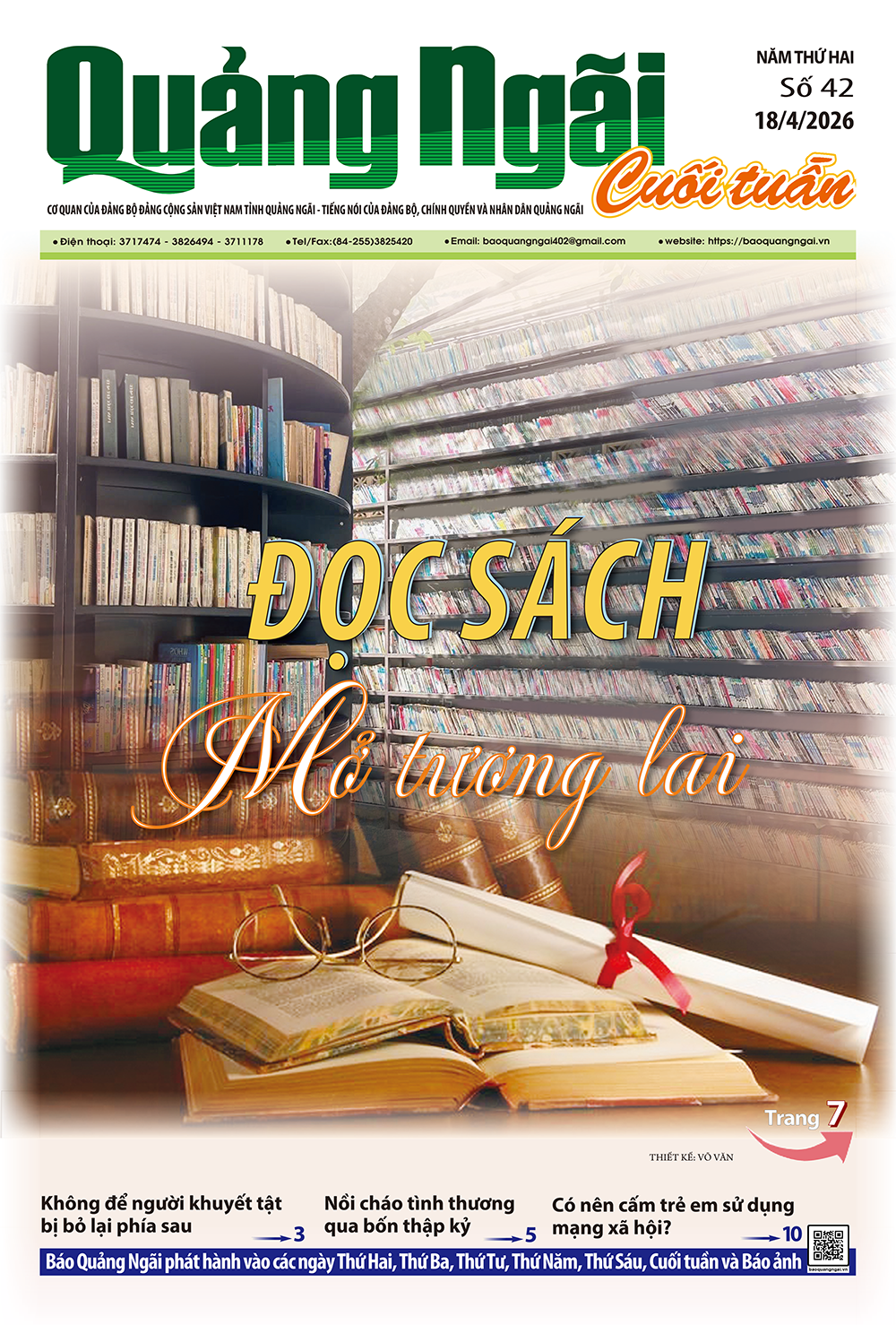 Báo Cuối tuần số 42, ra ngày 18/4/2026