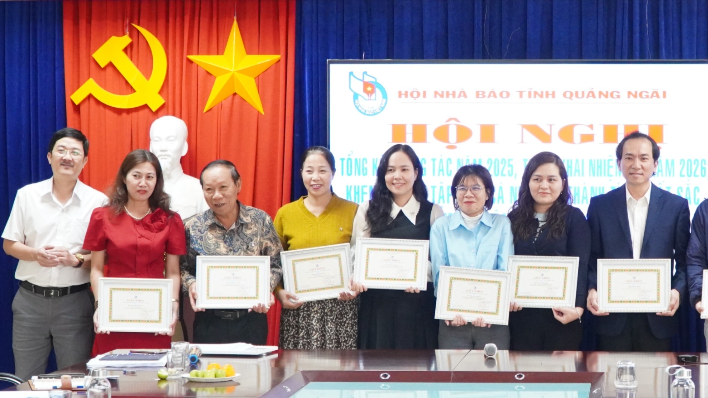 Sắp xếp, kiện toàn các chi hội, câu lạc bộ trực thuộc Hội Nhà báo tỉnh Quảng Ngãi