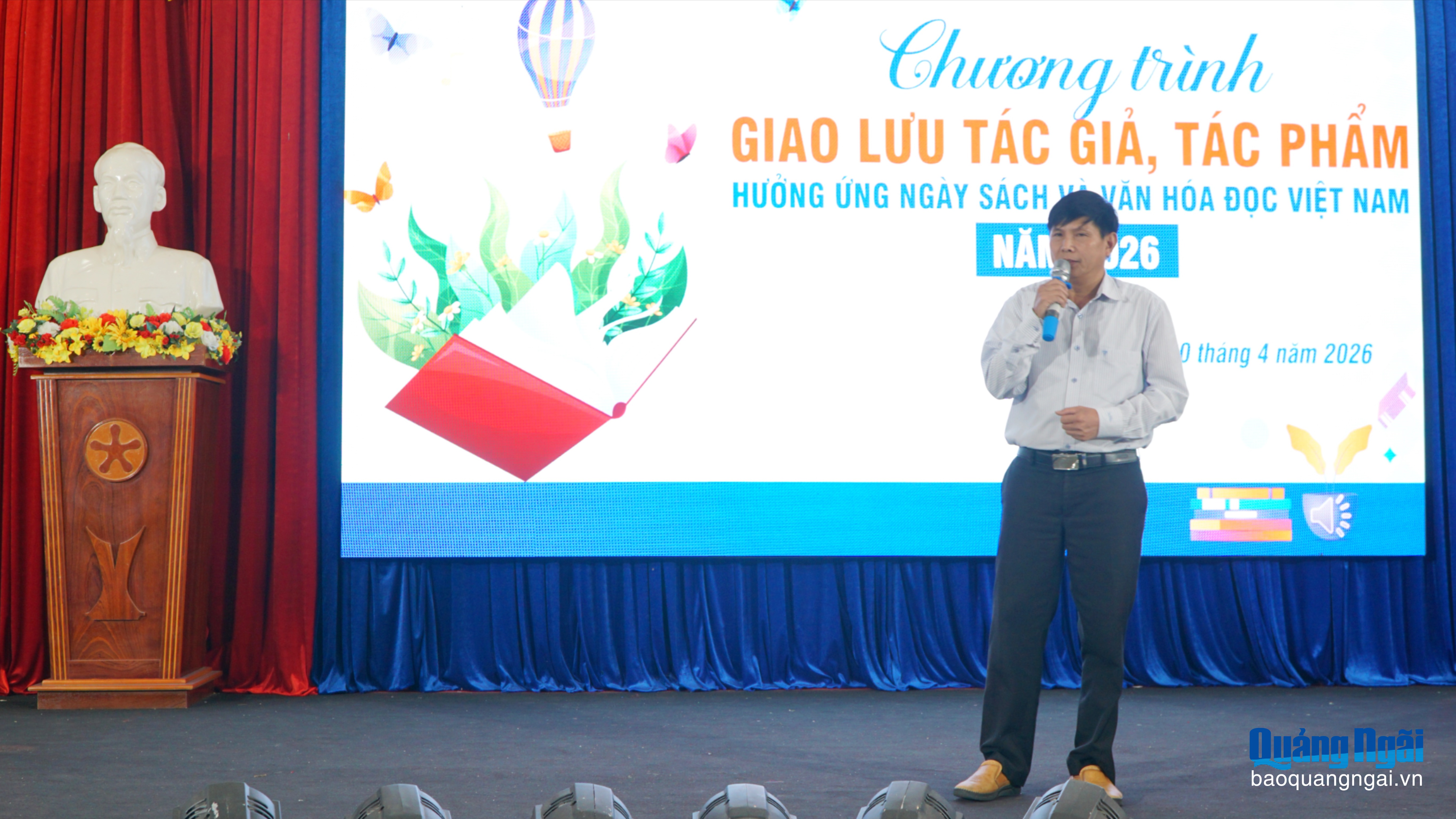 Giao lưu tác giả, tác phẩm hưởng ứng Ngày sách và Văn hóa đọc Việt Nam năm 2026