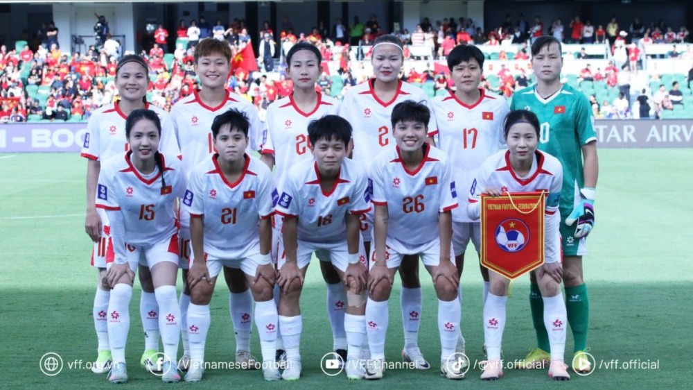 Đội tuyển nữ Việt Nam xếp hạng 37 thế giới