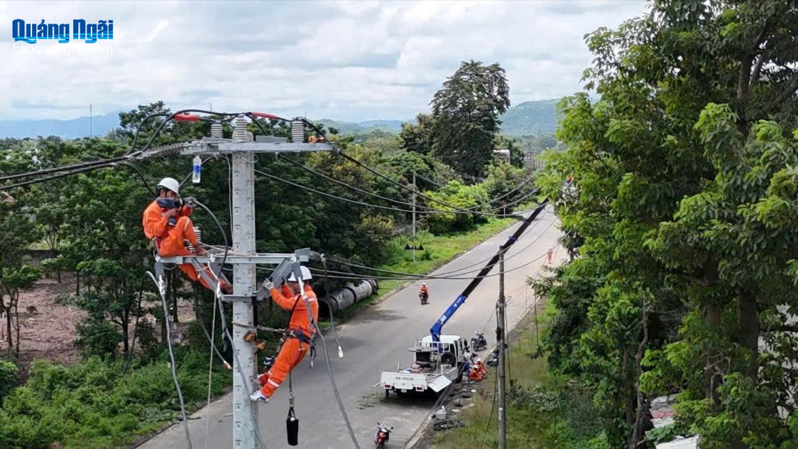 Đảm bảo cung cấp điện ổn định trong mùa khô
