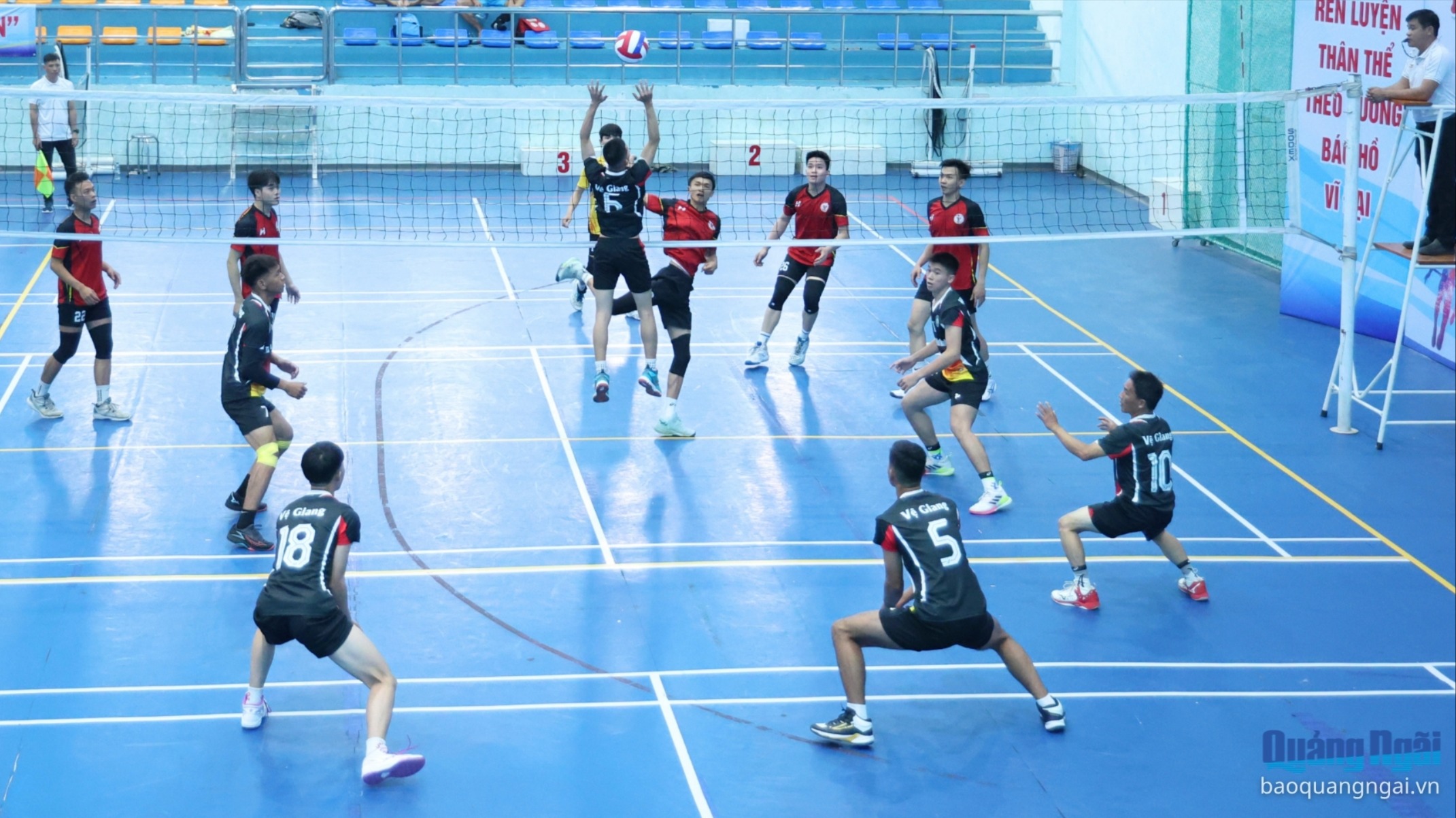 Khởi tranh môn bóng chuyền Đại hội Thể dục thể thao tỉnh năm 2026