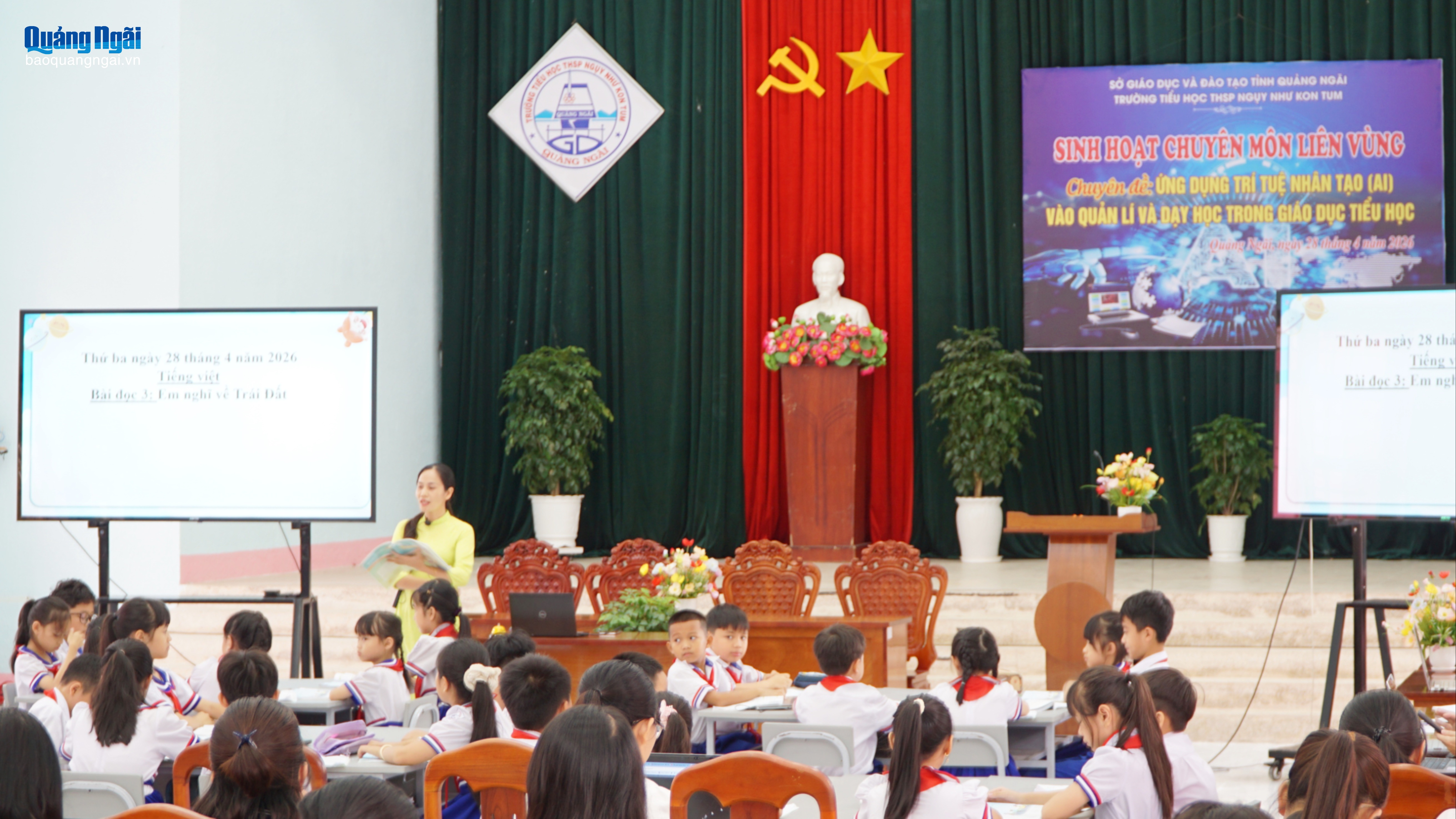 Nâng cao kỹ năng ứng dụng trí tuệ nhân tạo trong giáo dục tiểu học